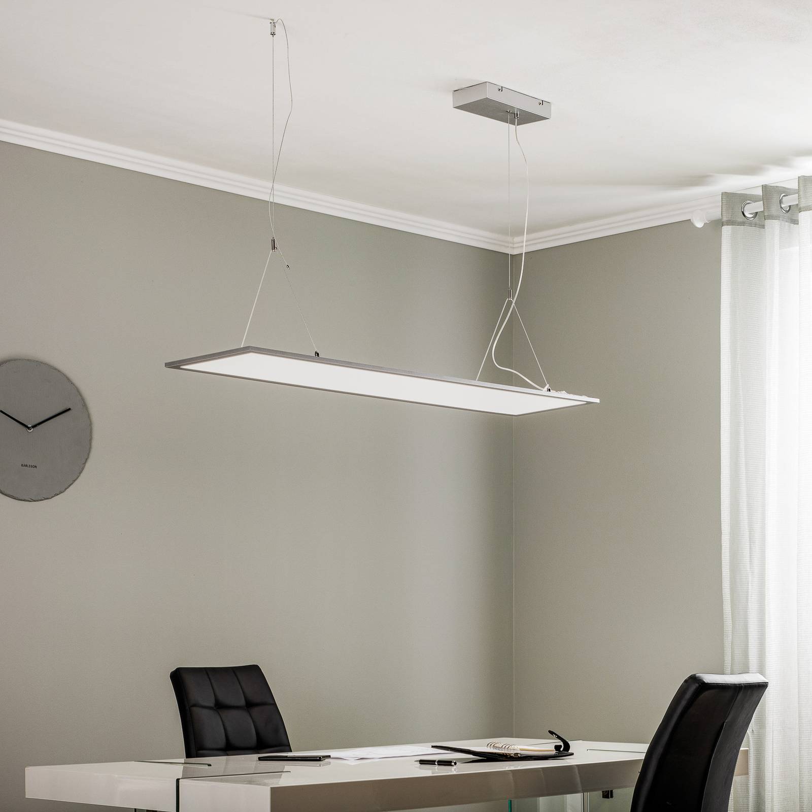 Lindby Luram LED-hänglampa rektangulär