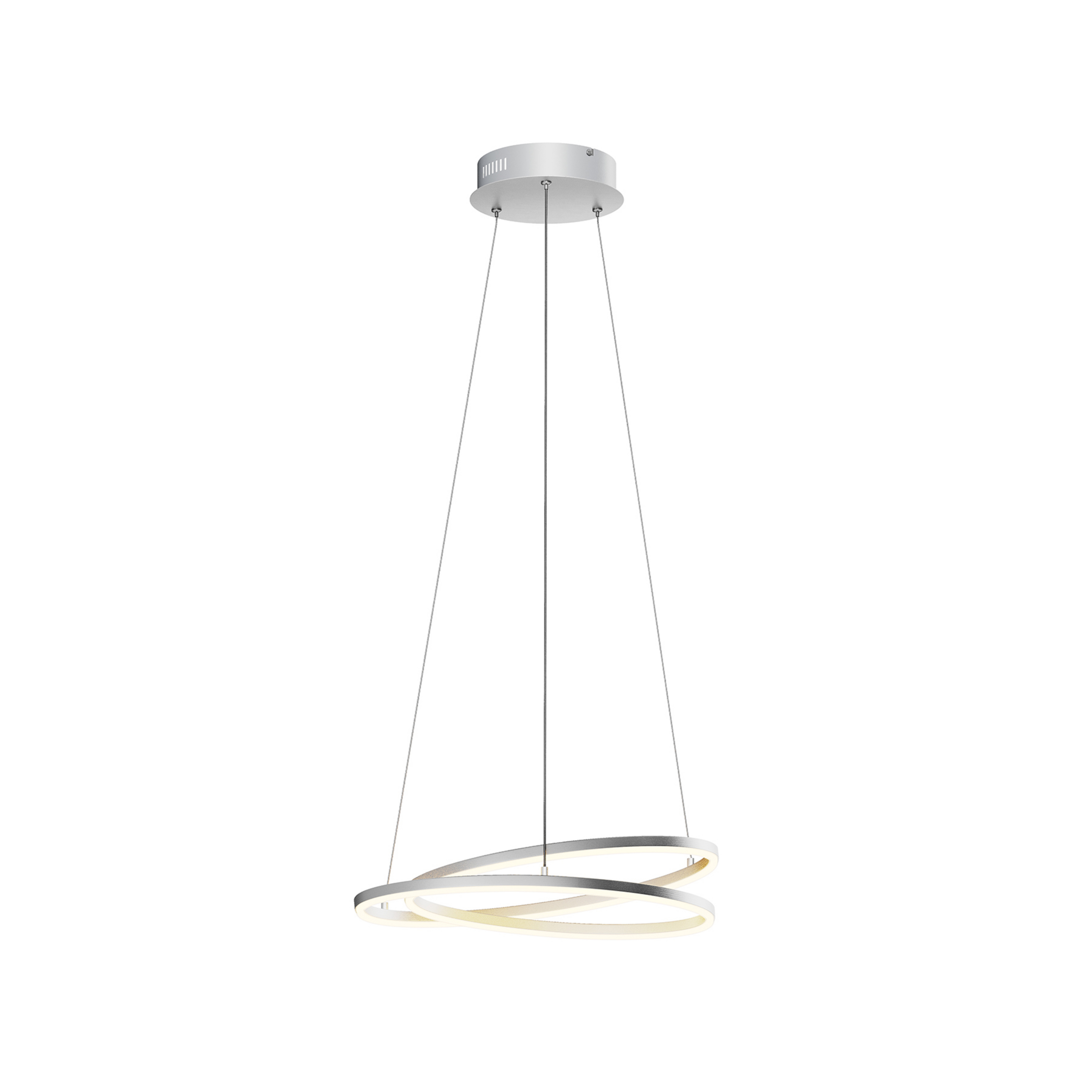 Davian Pendant Nickel - Lindby