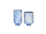 Cloud Vases 2 pcs. Blue/White - Hübsch