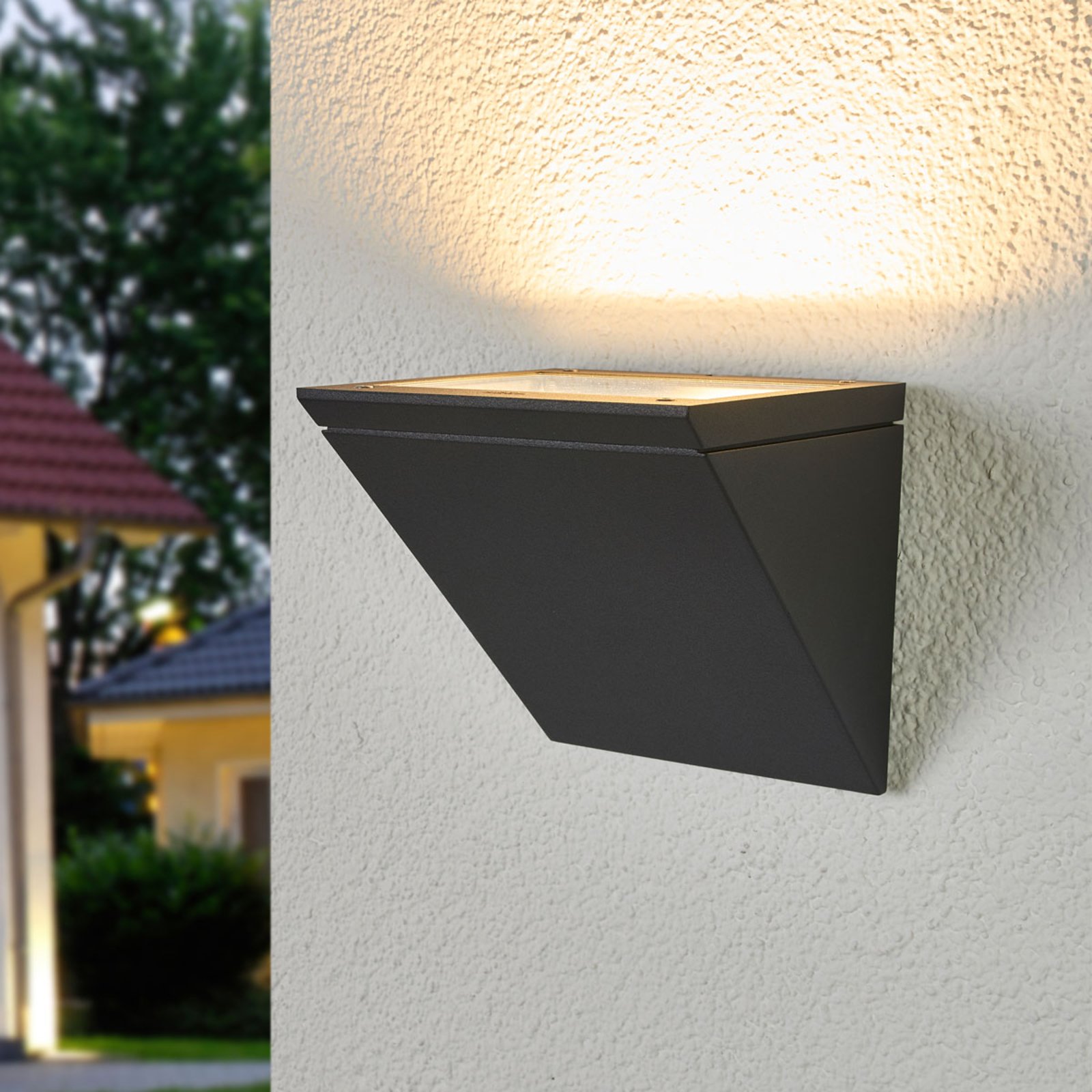 Bega 22449K3 LED wall uplighter for outdoors Lights.co.uk