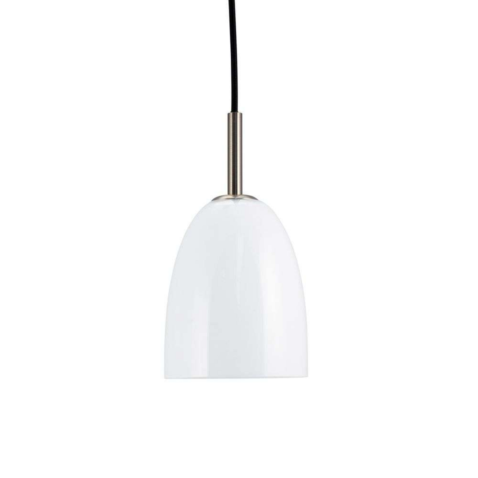 Jazz Závěsná Lampa Ø12 Opal/Brushed Steel - DybergLarsen