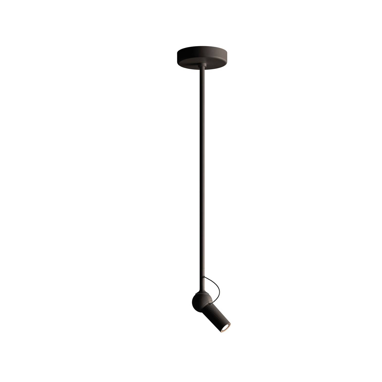 kdln LED-Deckenleuchte Bird, schwarz, Ø 11 cm, Metall