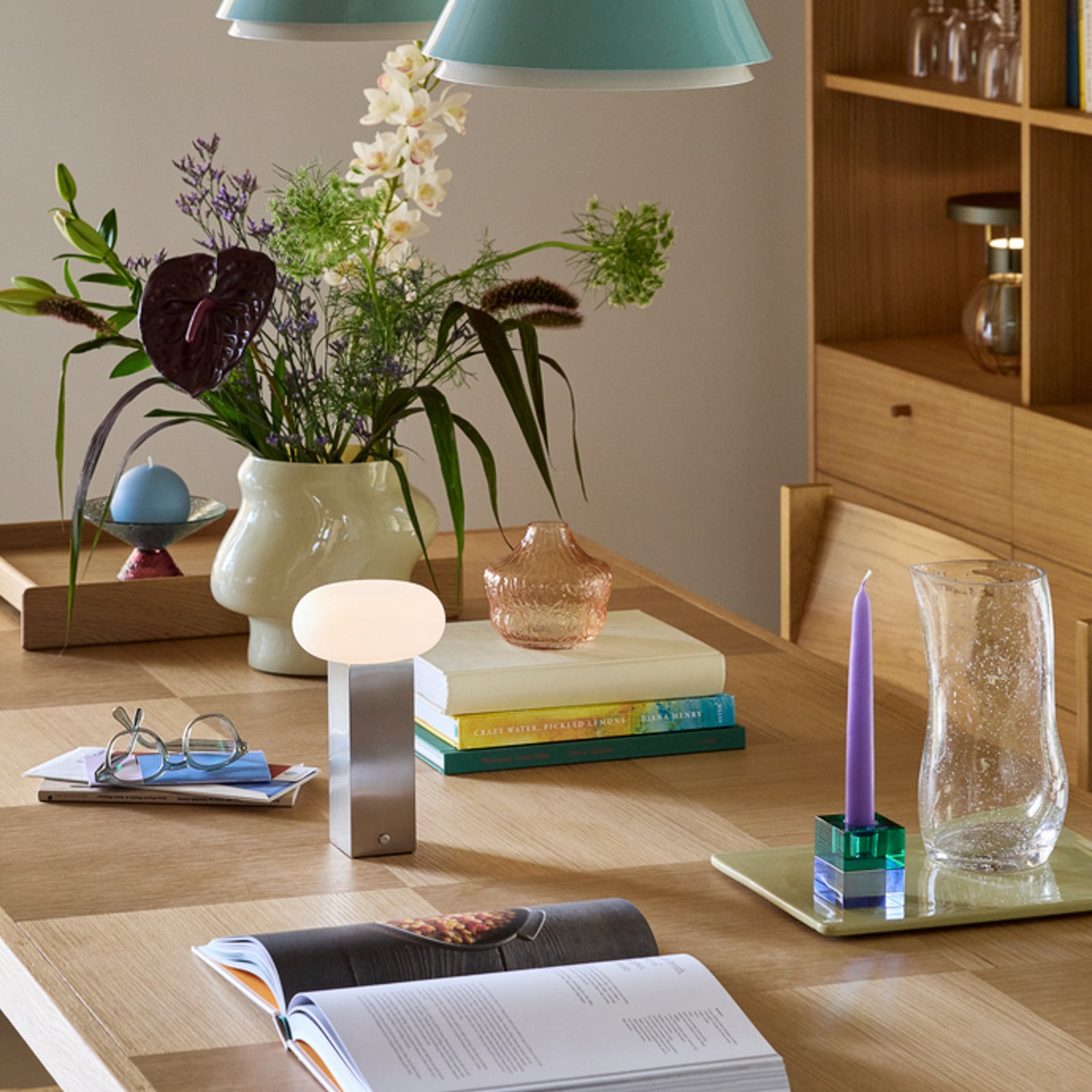 Set di 3 vasi Fuyu arancioni - Hübsch