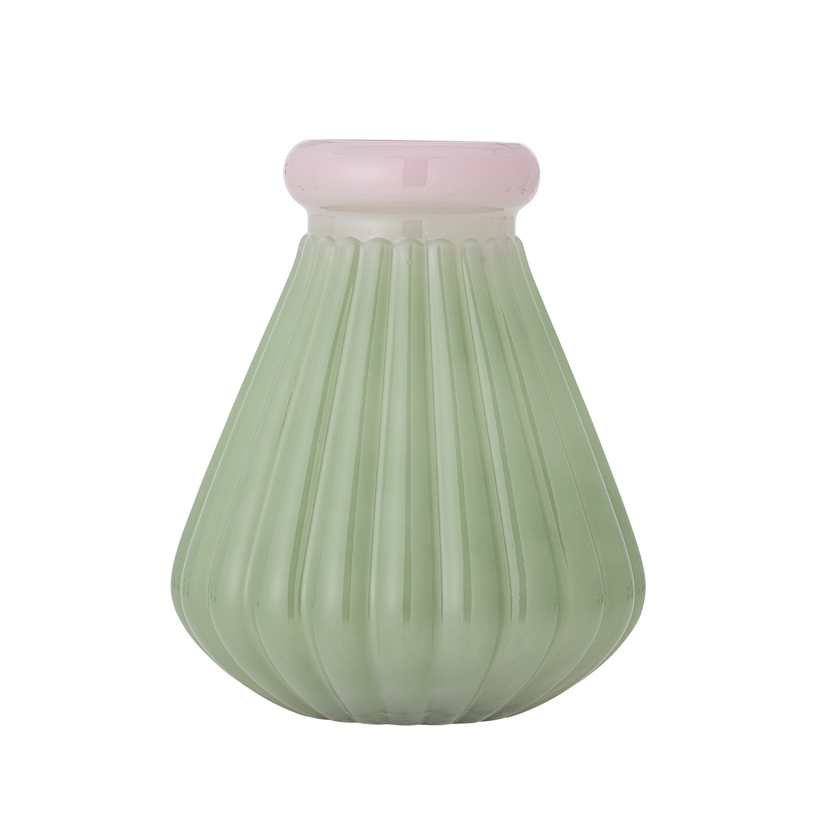 Váza Judith, zelená, výška 25 cm, sklo – Bloomingville