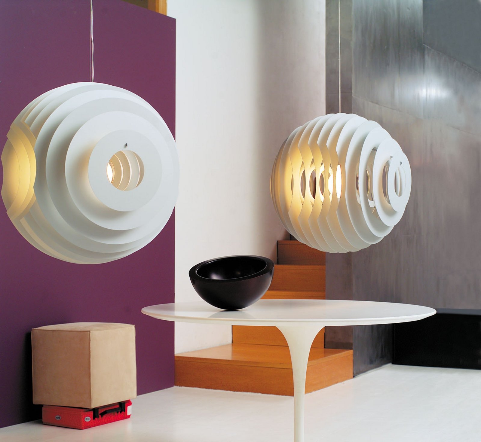 Supernova Lustră Pendul Aluminium - Foscarini