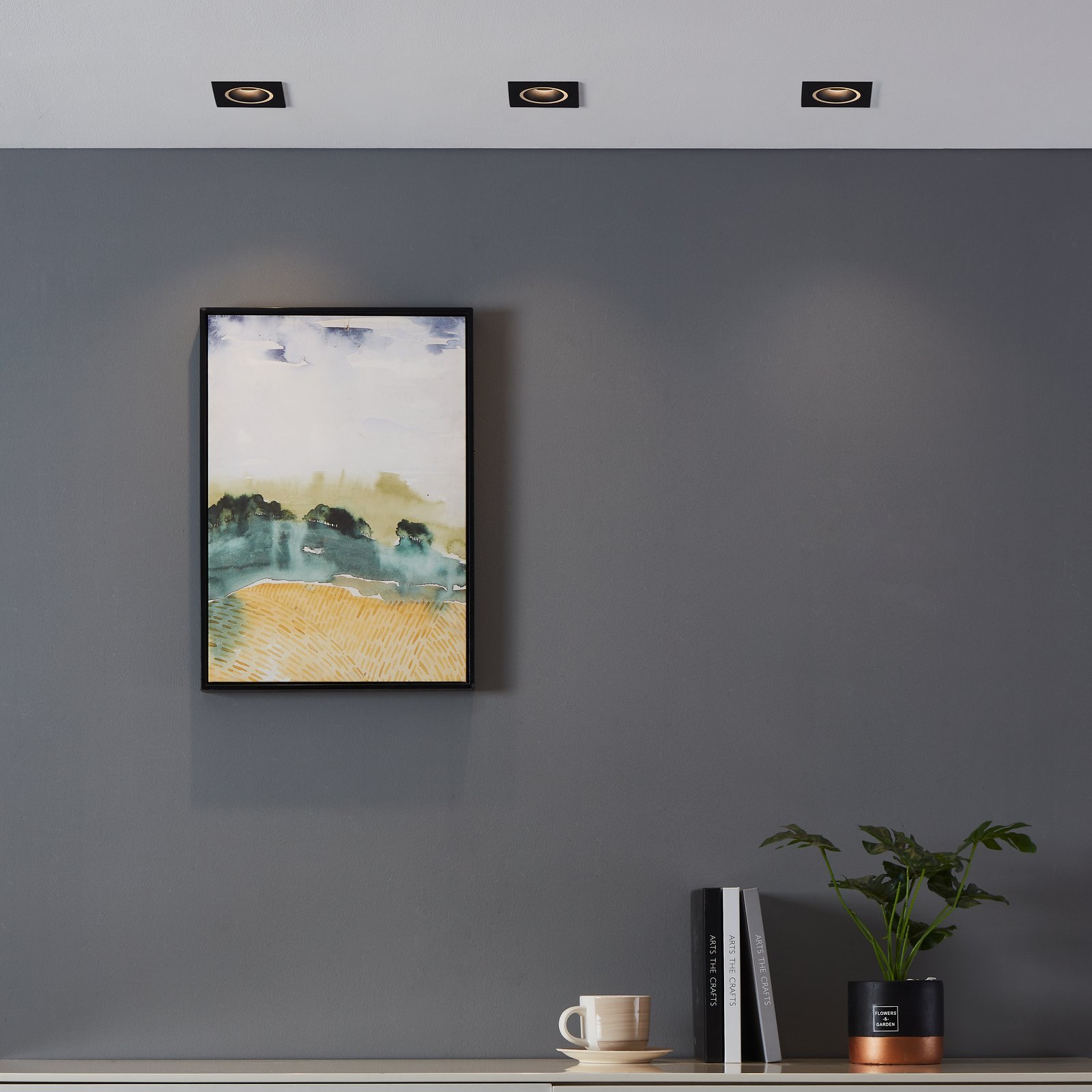 EGLO connect Smart-LED-Leuchte Carosso-Z, 9 x 9cm, schwarz