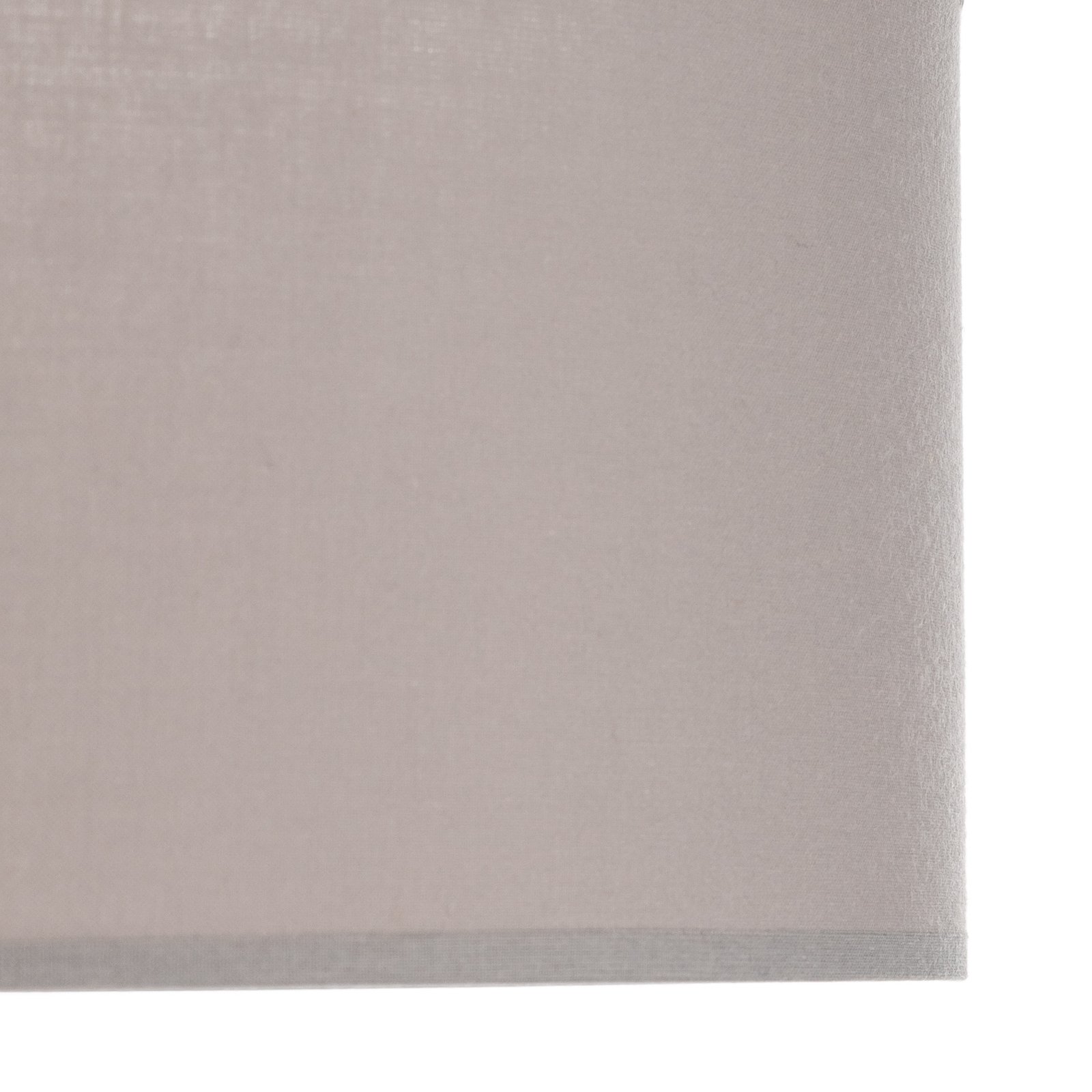 Euluna Roller Decke, Stoffschirm grau, Ø 40 cm