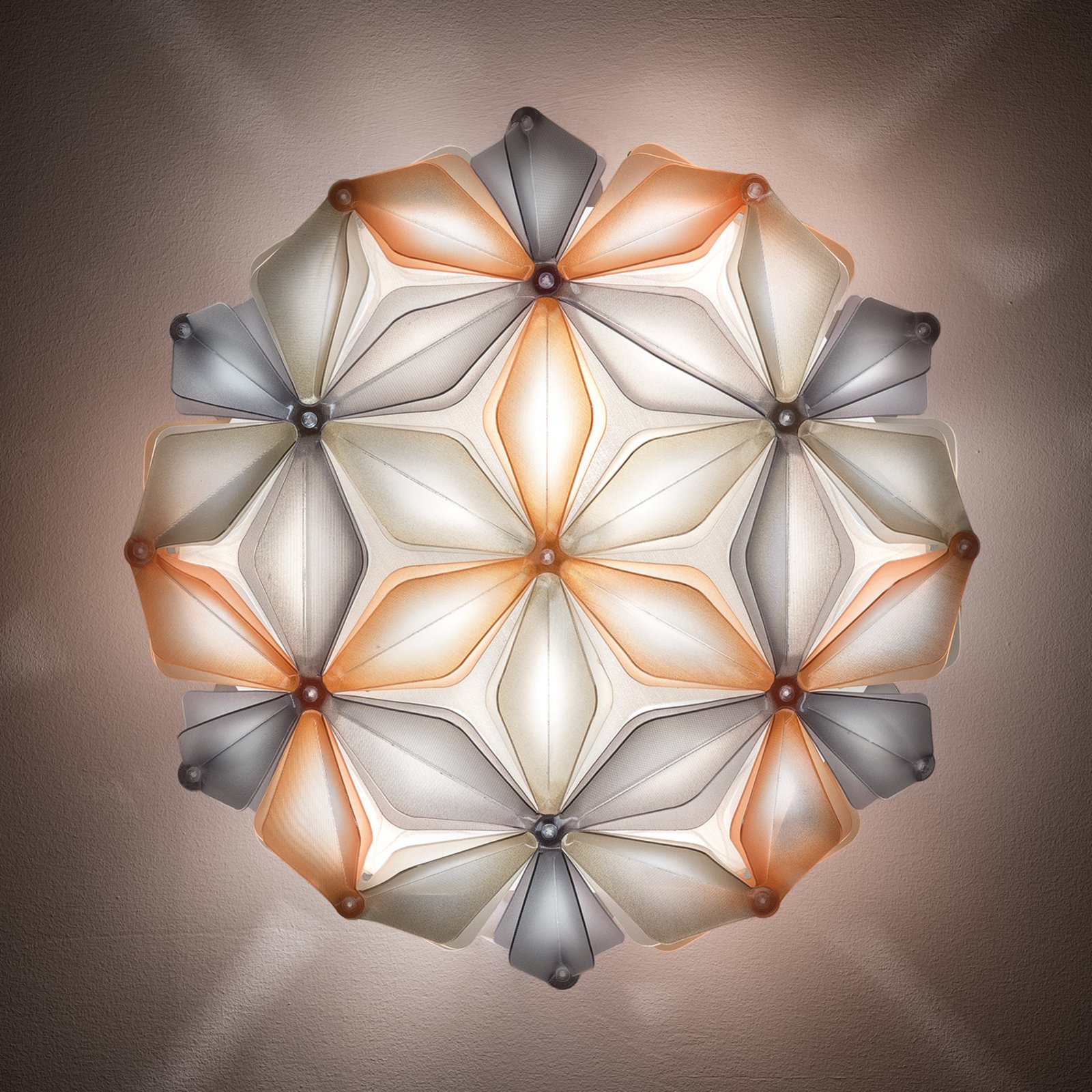 La Vie Mini Decken-/Wandleuchte Amber - Slamp