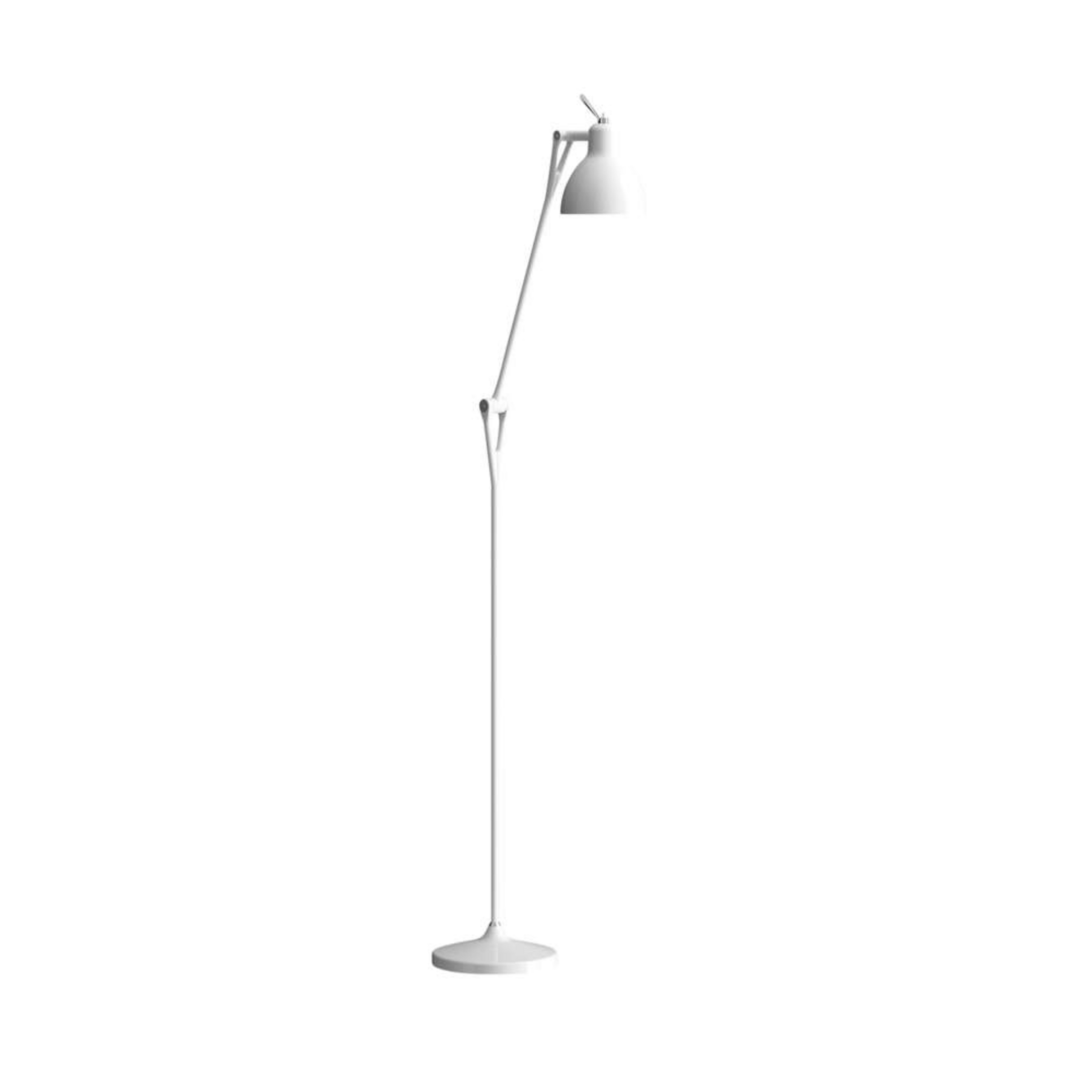 Luxy F1 Stojaca Lampa White/Gloss White - Rotaliana