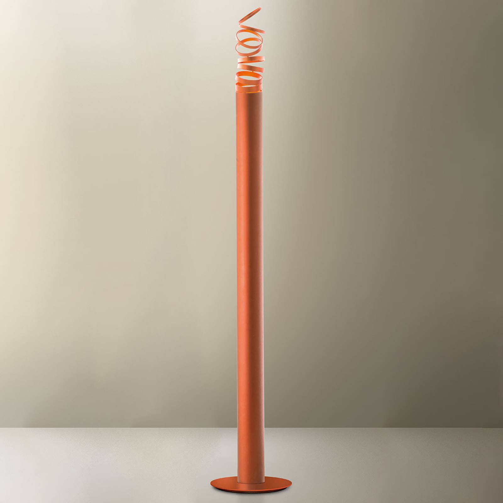 Artemide Décomposé lampadaire LED orange