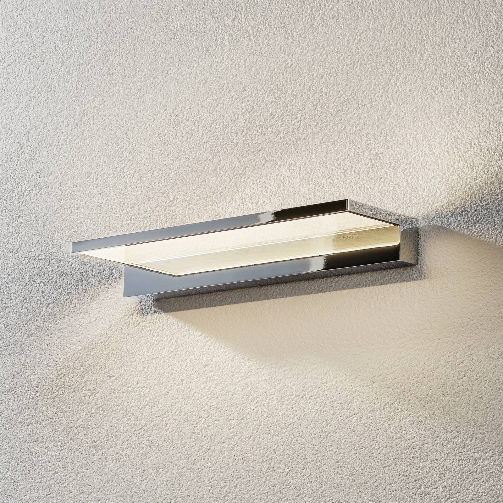 serien.lighting Crib Wall LED wandlamp, chroom