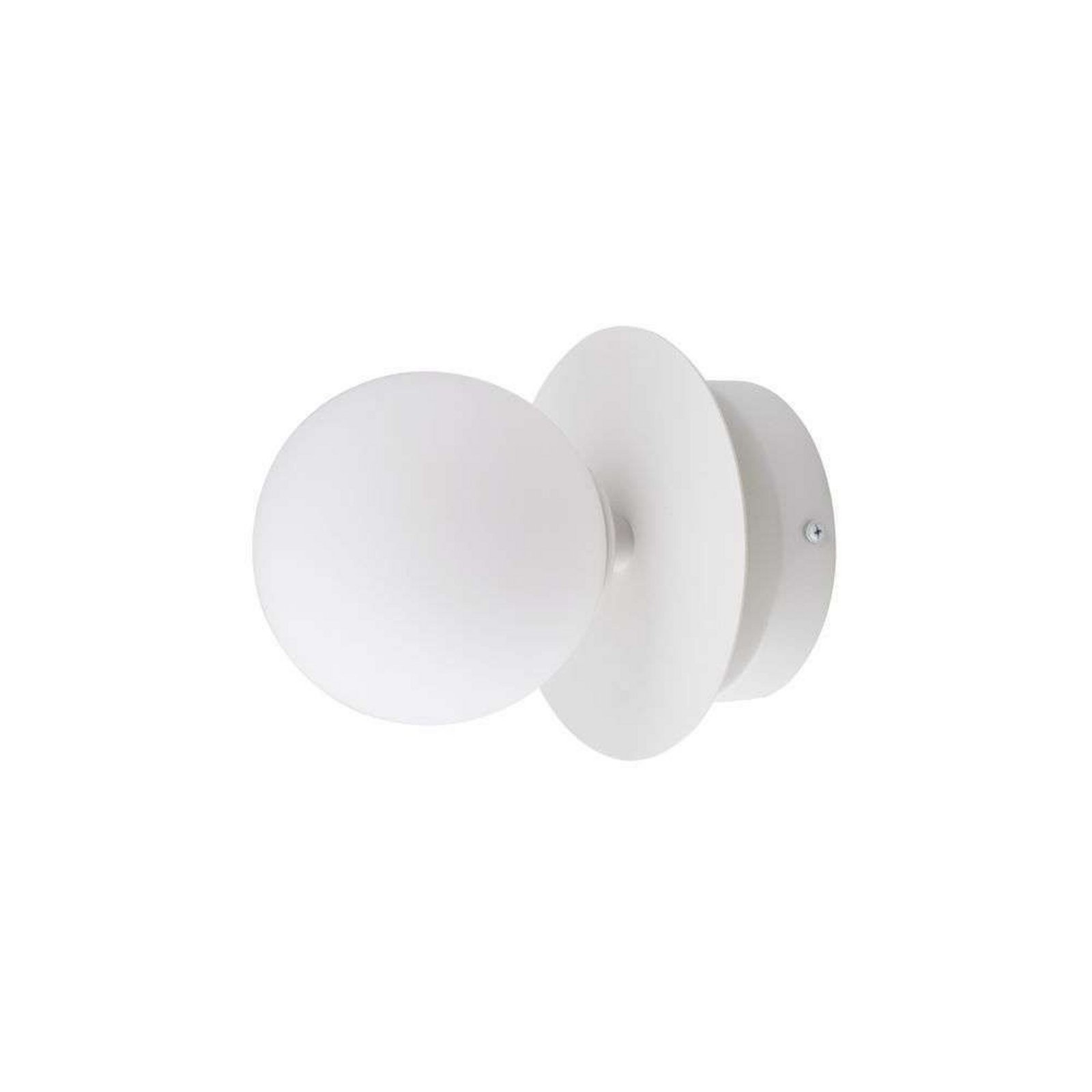 Art Deco Wall/Ceiling Lamp IP44 White - Globen Lighting