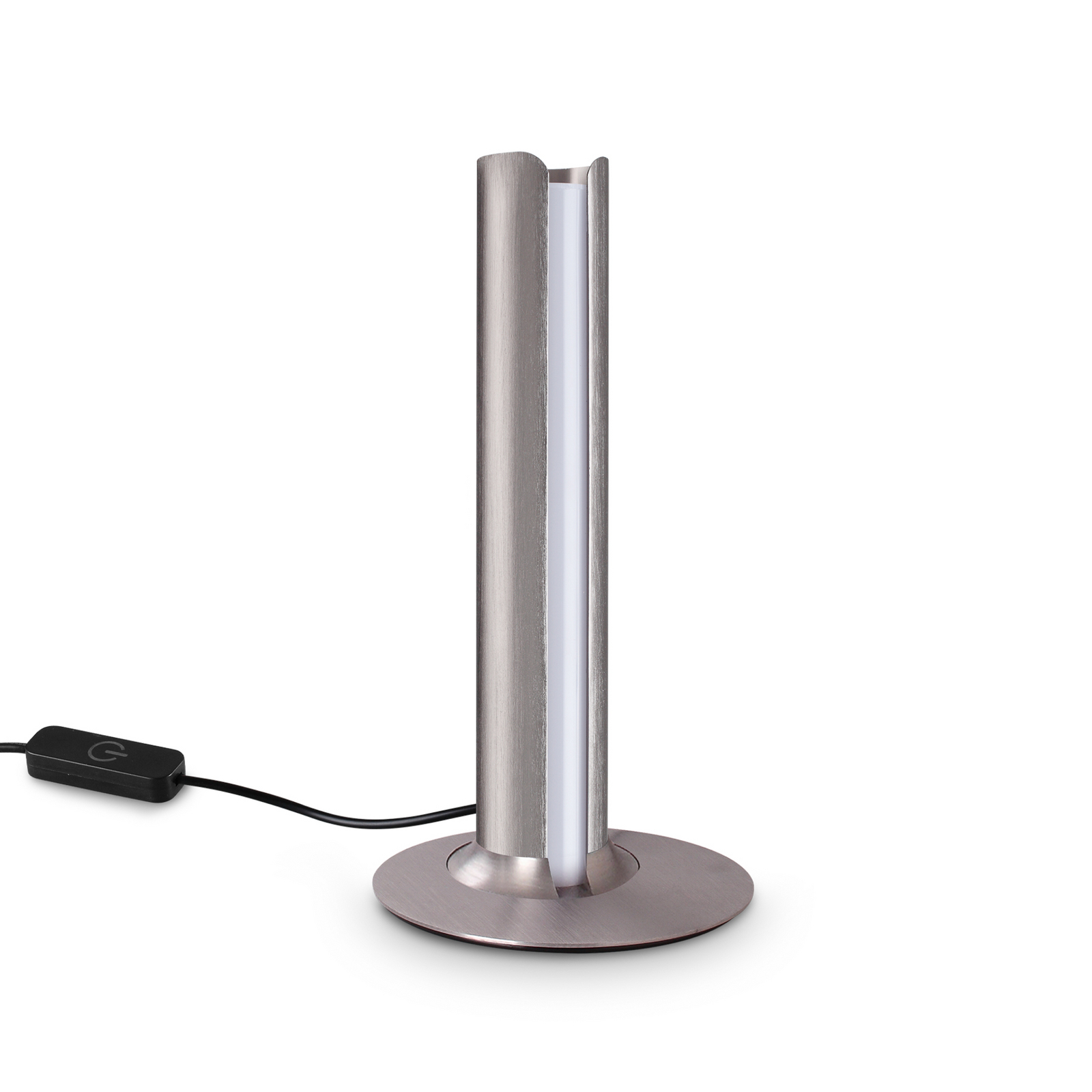 Stolová LED lampa IDEAL LUX Dorica, bronzová, výška 25 cm