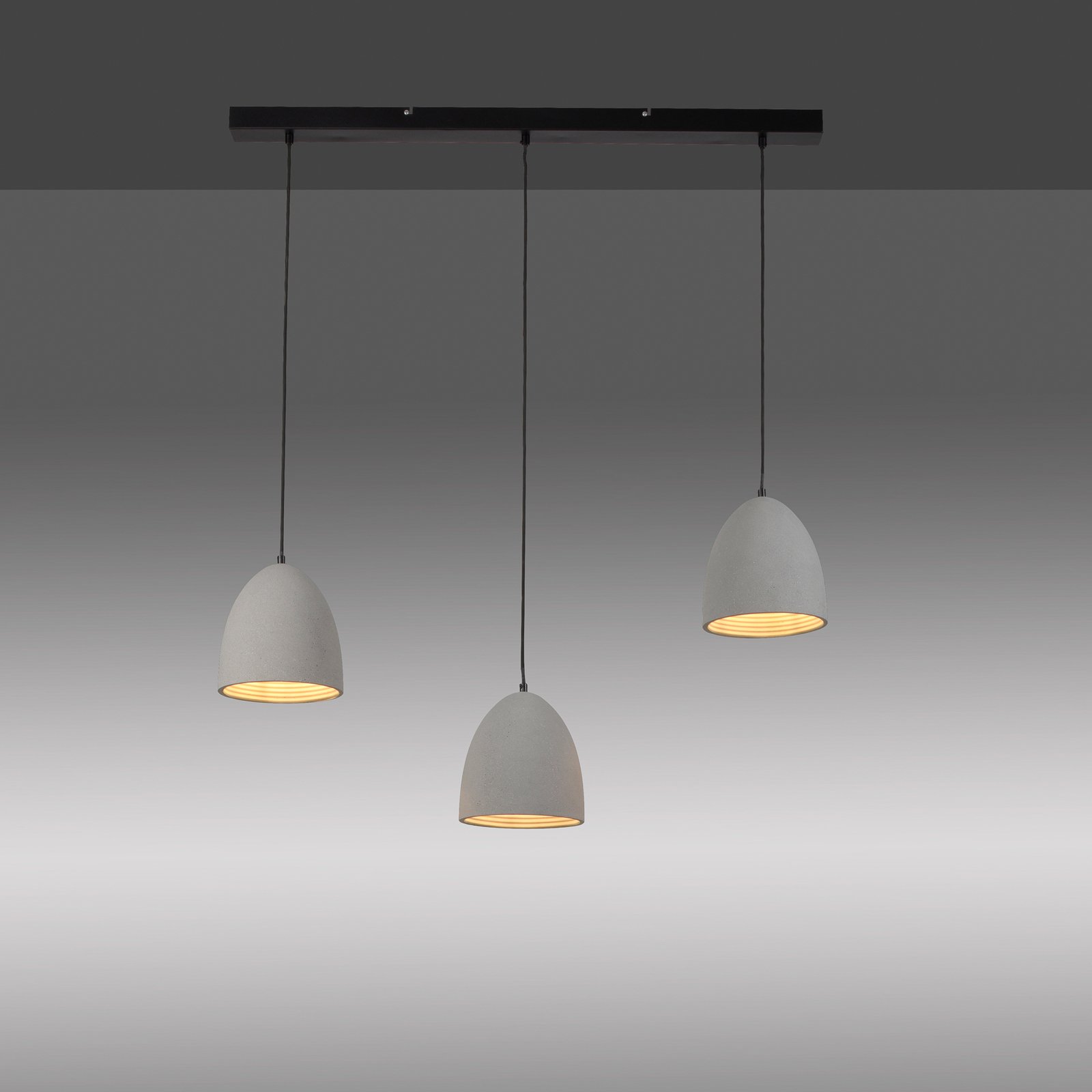 Paul Neuhaus Eton lámpara colgante 3 luces