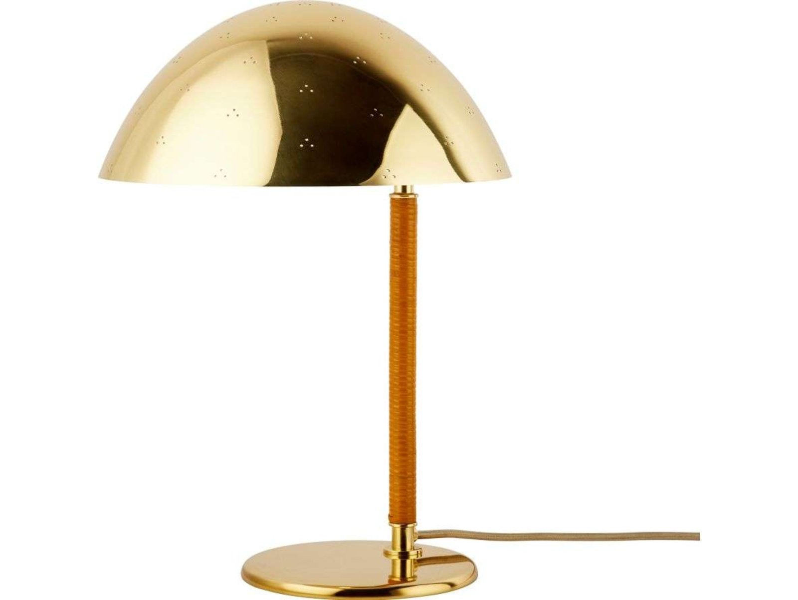 9209 Asztali Lámpa Polished Brass - GUBI