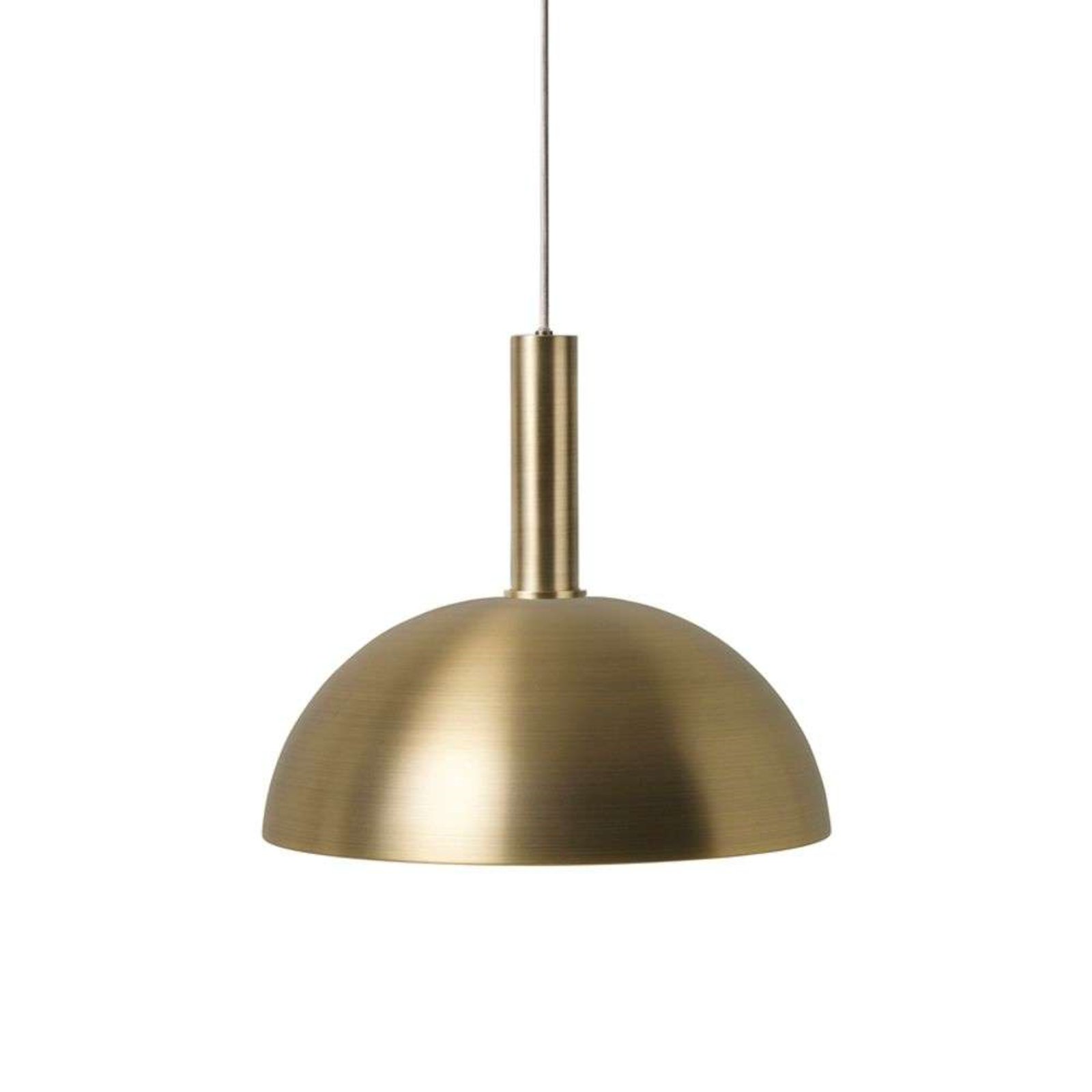 Collect Závěsná Lampa Dome High Brass - Ferm Living