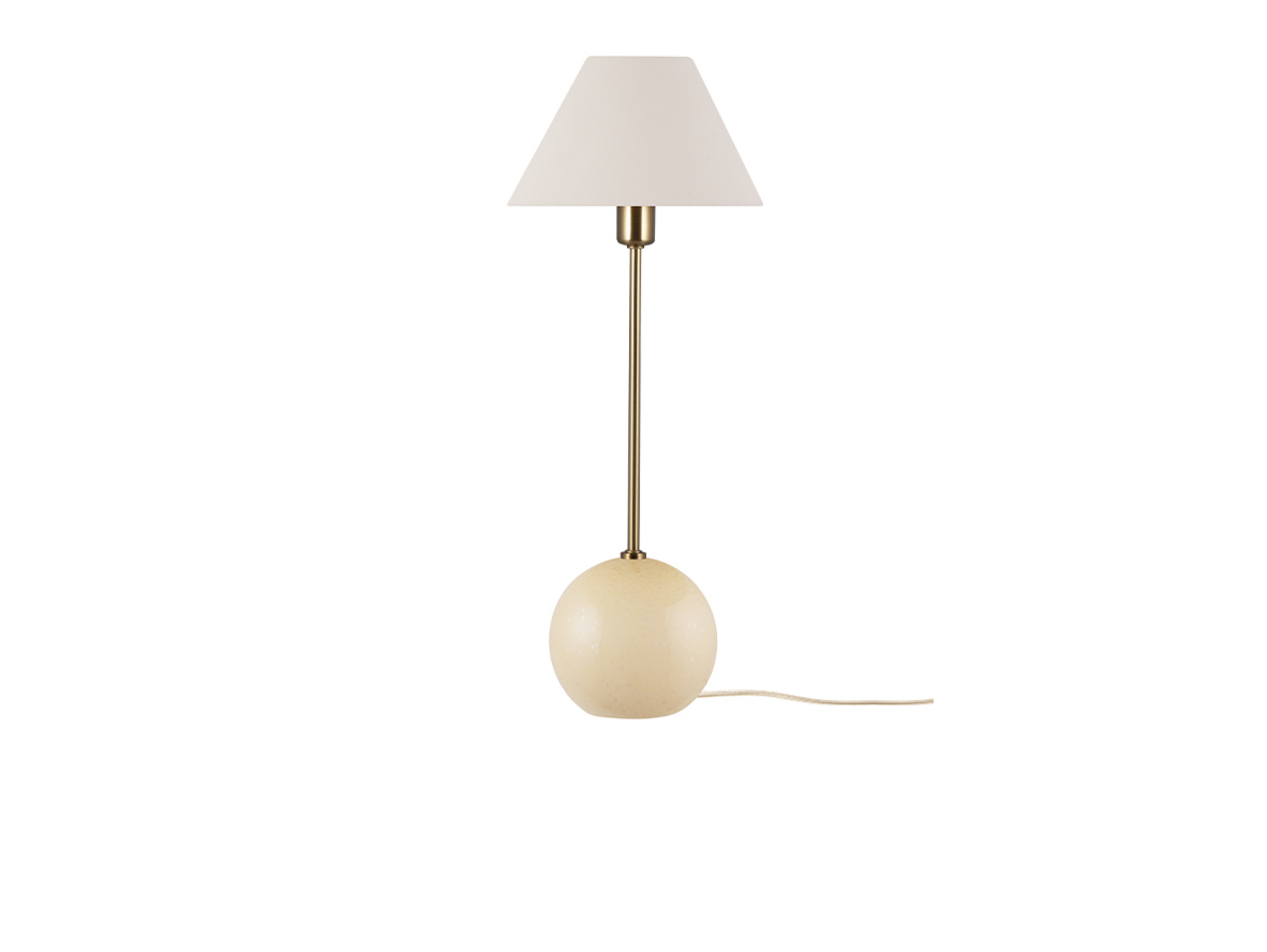 Iris Table Lamp Cream - Globen Lighting