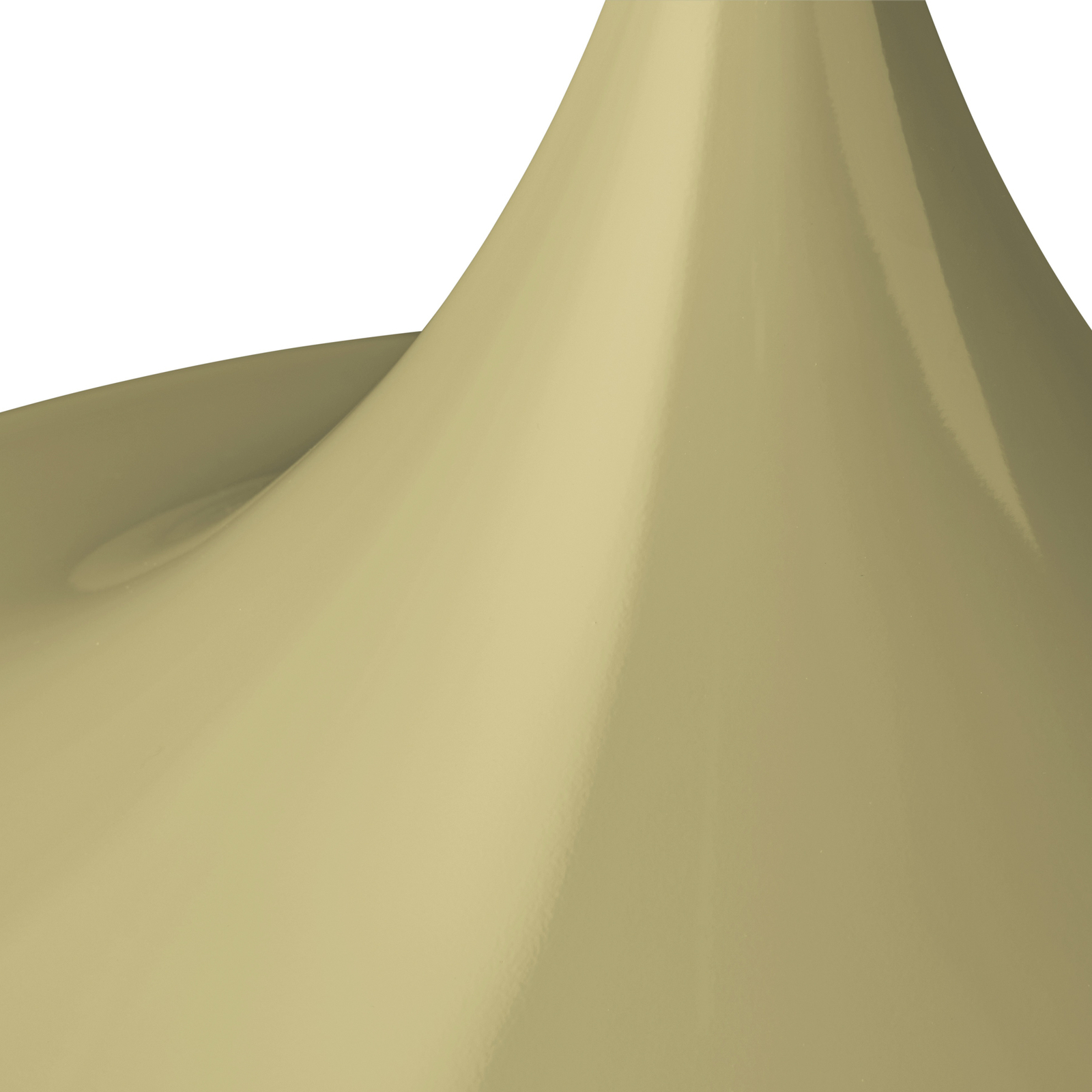 GUBI Semi pendellampa, Ø 47 cm, fänkålsfrö kräm glansig
