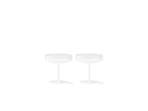 Ripple Champagne Saucers 2 pcs. Frosted - ferm LIVING