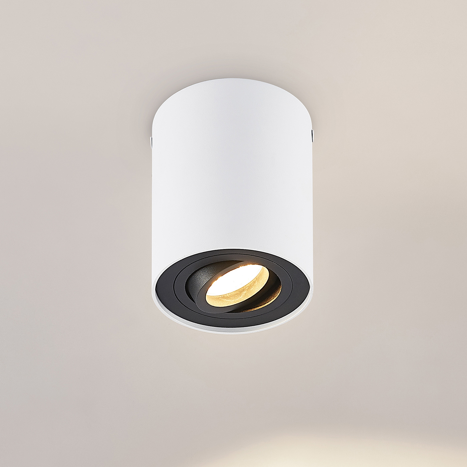 Jolina Round Stropné Lampa Black/White - Arcchio