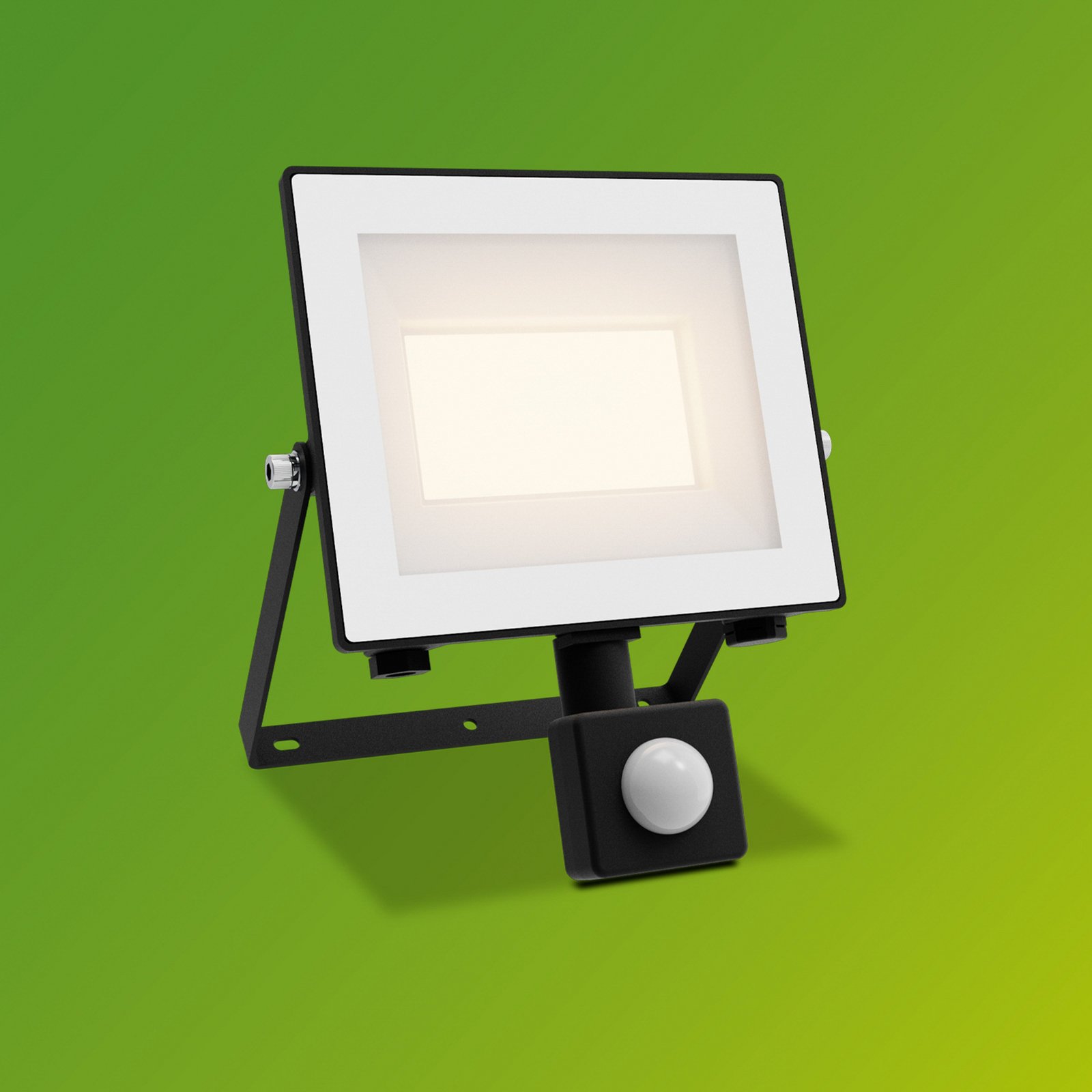 Philips LED-Außenstrahler Lois UE Sensor, 14 W, 3.000 K IP65