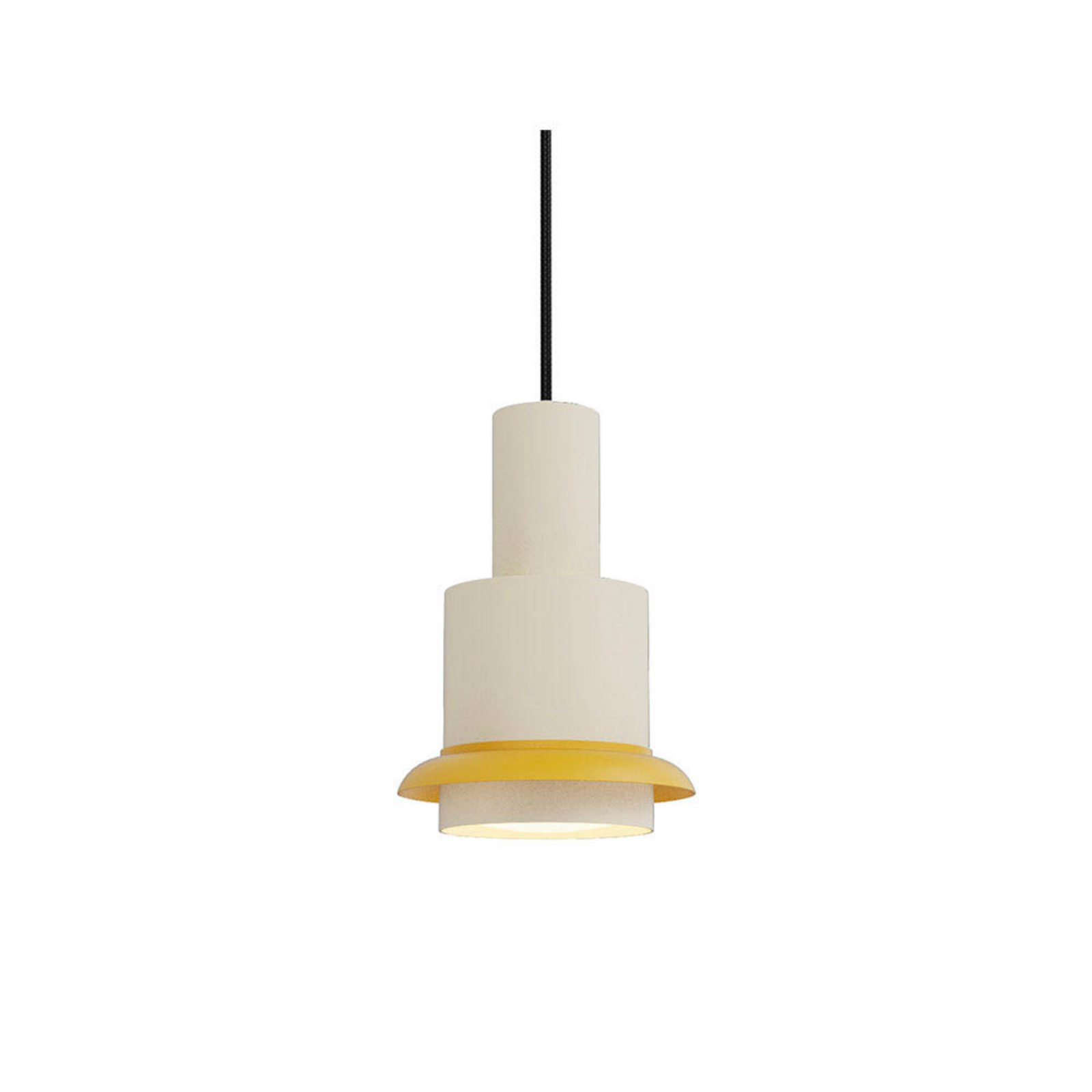 Chaumont Pendelleuchte Ø15xH22 White/Yellow - DCW