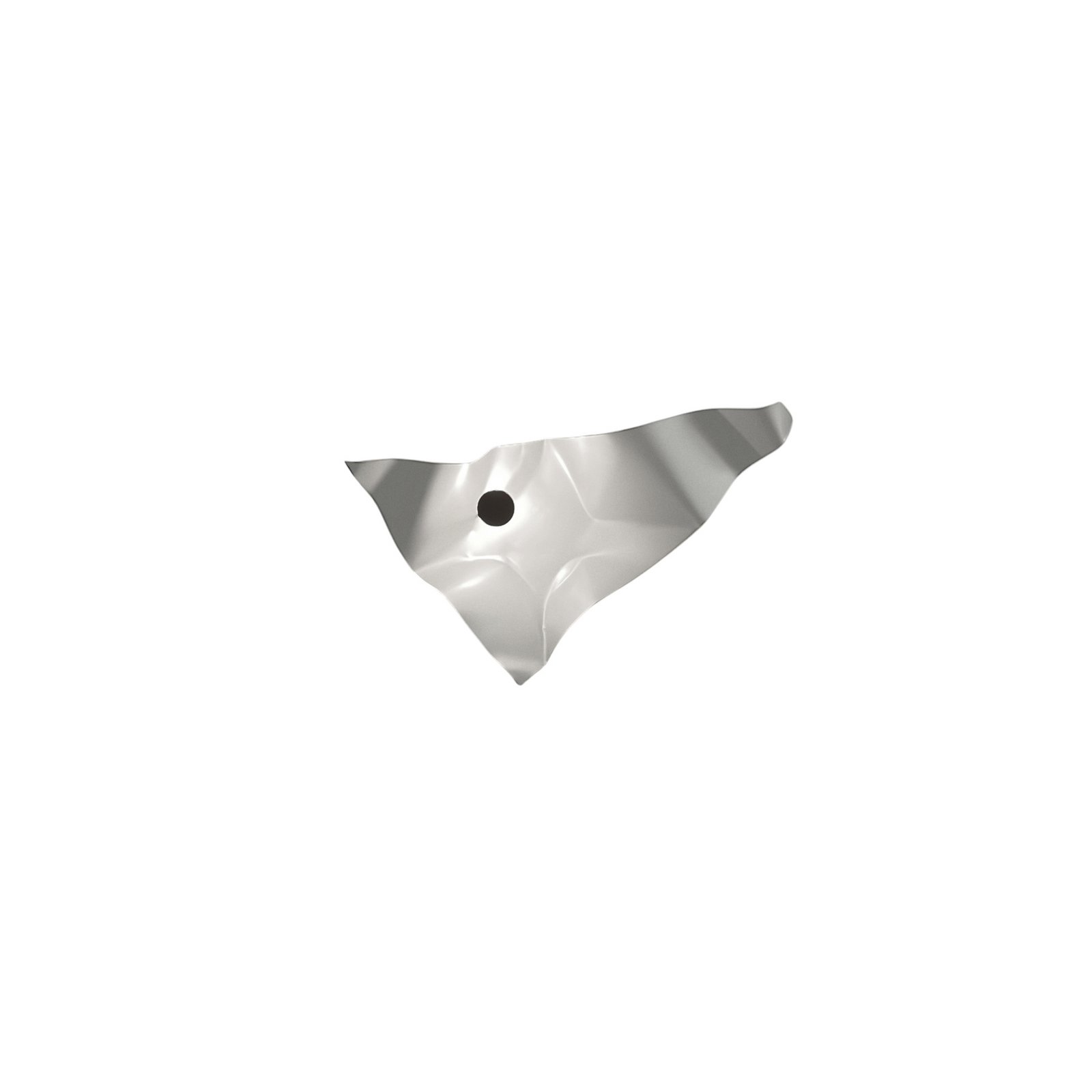 Knikerboker LED wall lamp Zona d'ombra, white, 79 cm