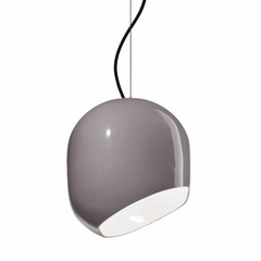 Ayrton hængelampe, keramisk, længde 29 cm, grå