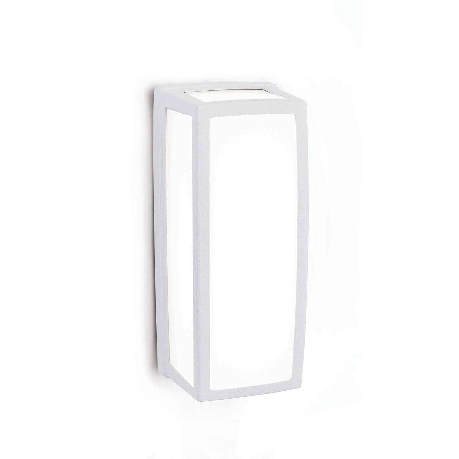 ORION Weiße LED-Außenwandleuchte Bob aus Aluminium IP54
