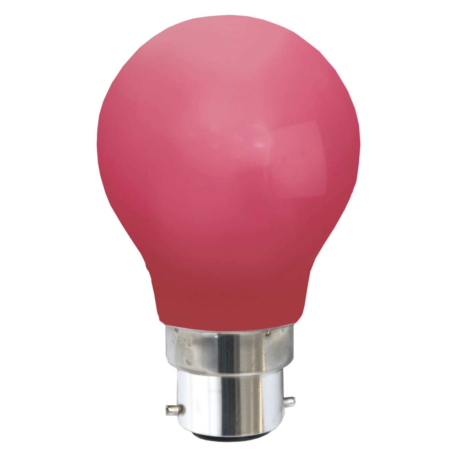 B22 0.9 W LED bulb, red