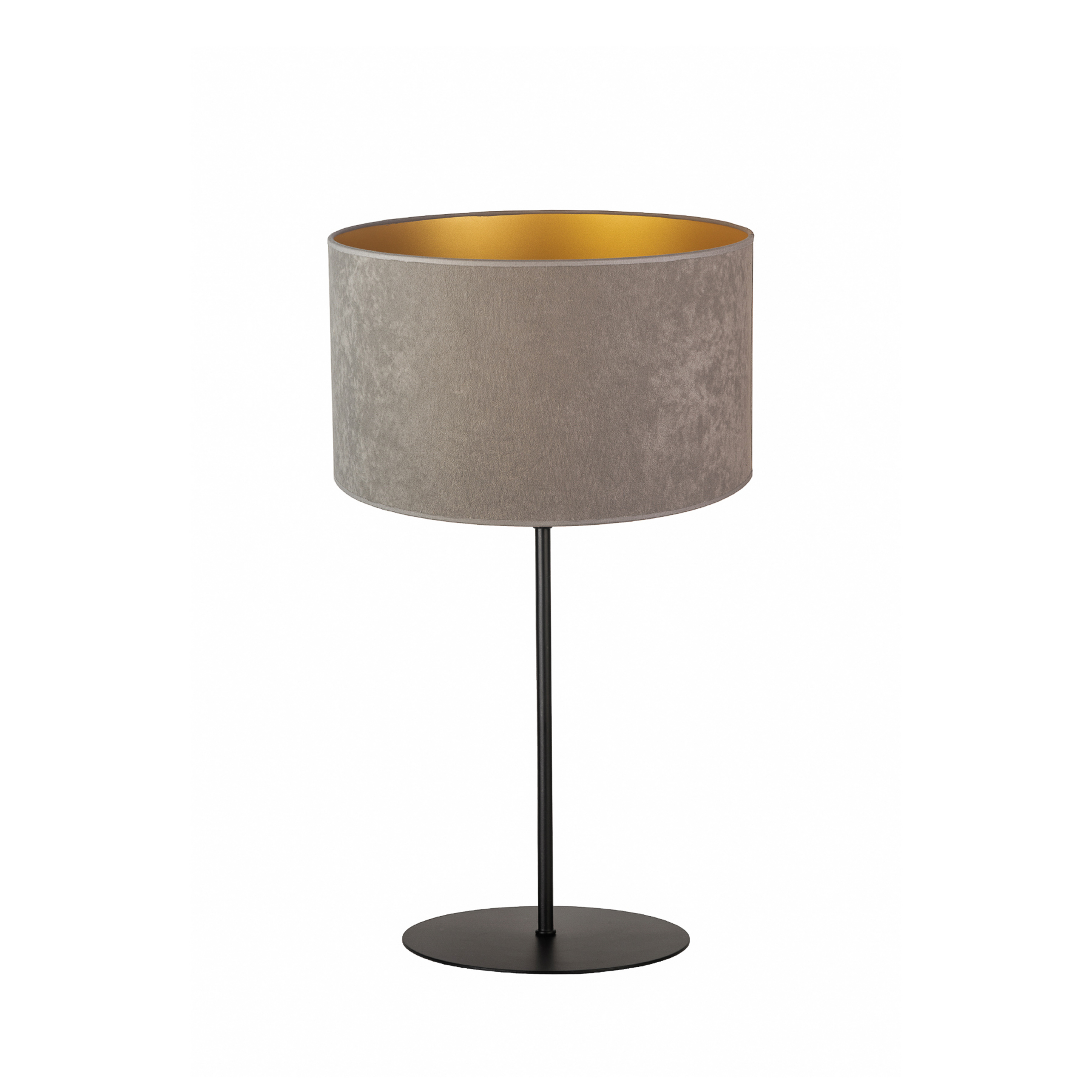 Bordlampe Golden Roller høyde 50 cm grå/gull