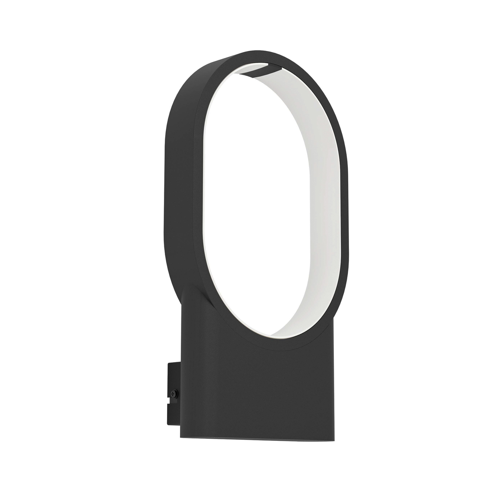 LED-vägglampa Codriales i svart