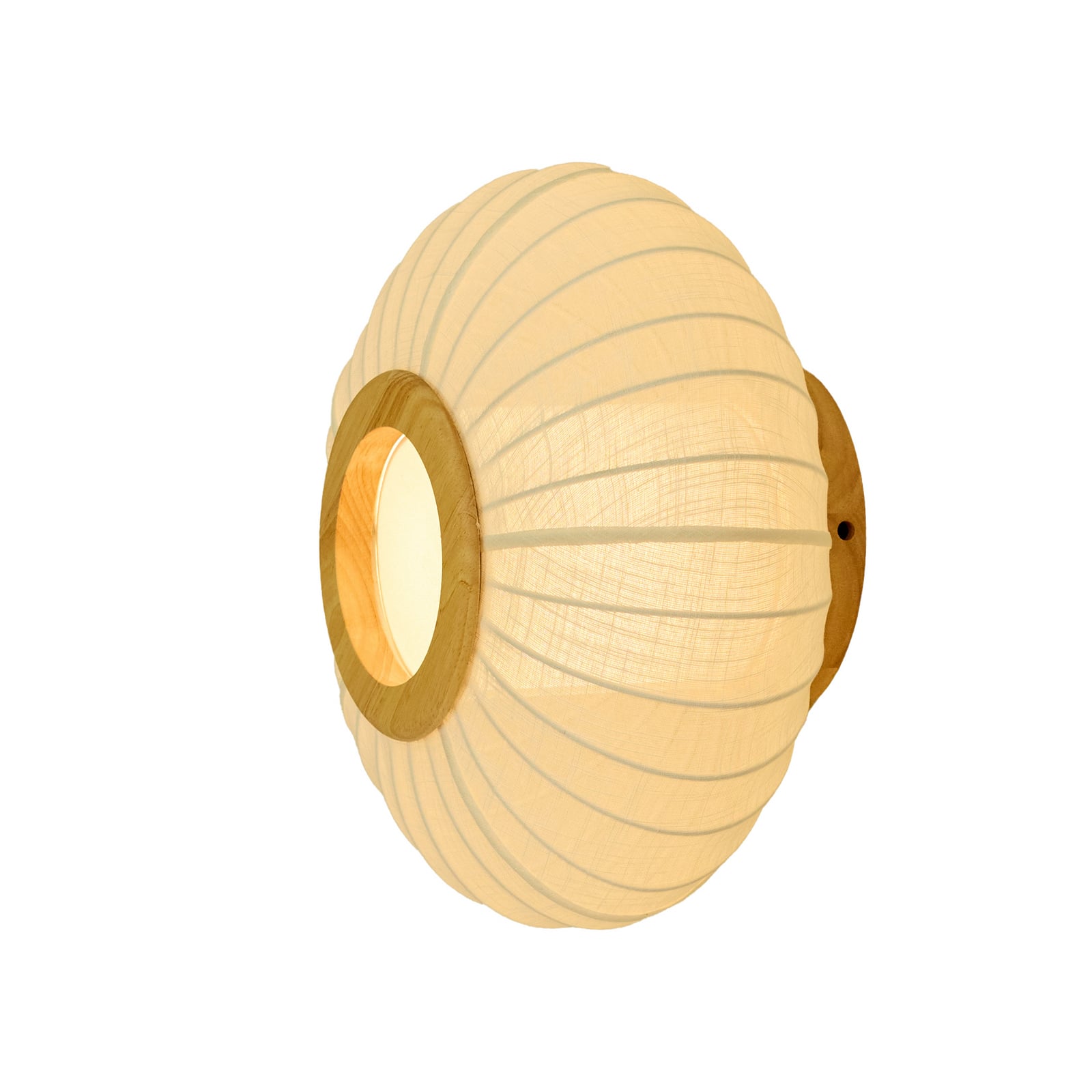 BALLON-kattovalaisin, kermanvärinen, Ø 40 cm, pellava/puu – Halo Design BALLON-kattovalaisin, kermanvärinen, Ø 40 cm, pellava/puu – Halo Design