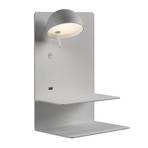 Bover Beddy A/04 applique LED bianca spot sinistra