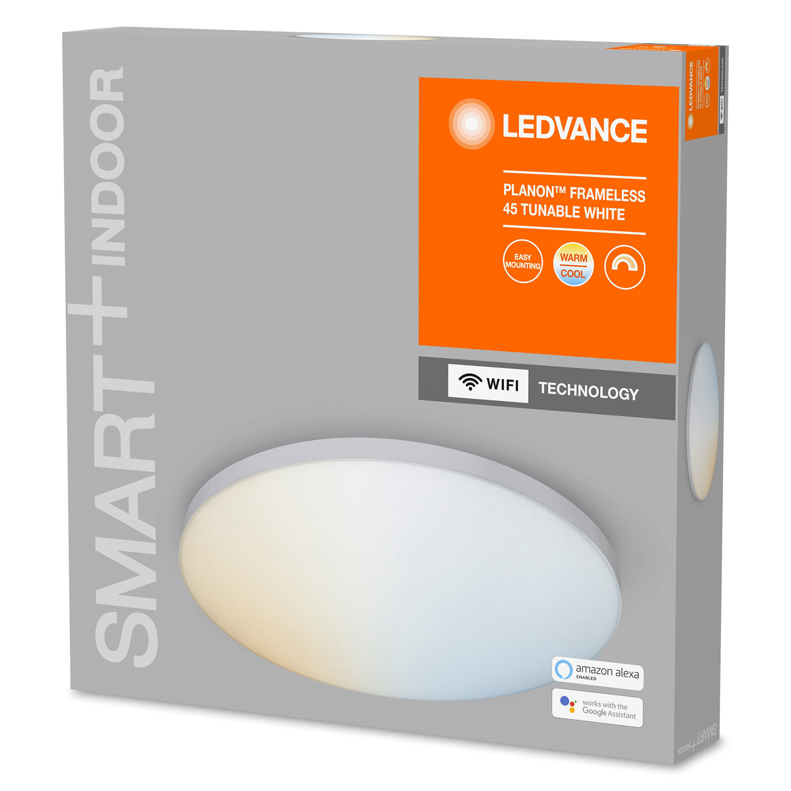 LEDVANCE SMART+ WiFi Planon Painel LED CCT Ø45cm