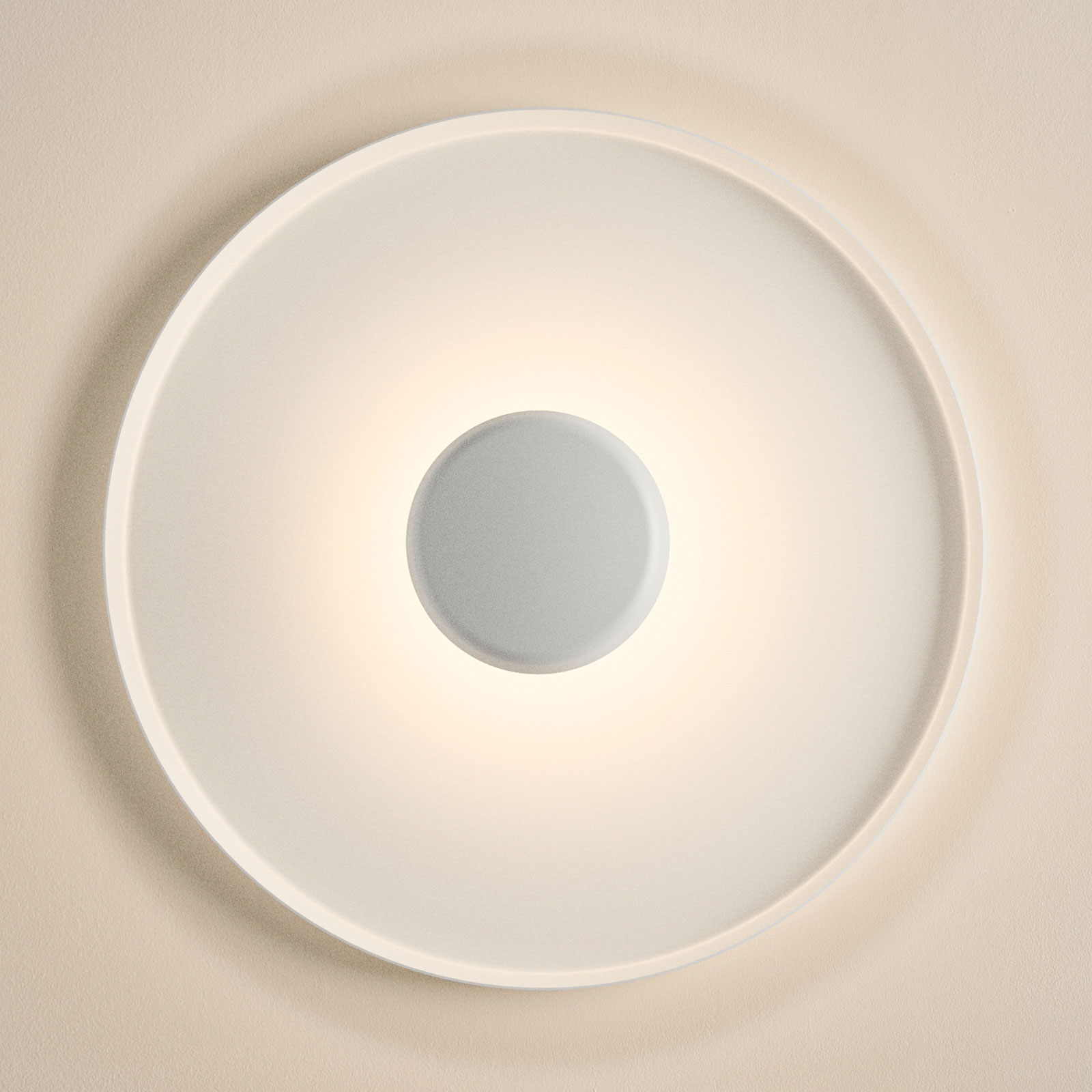 Vibia Top LED-Wandleuchte Ø 60 cm DALI dimmbar