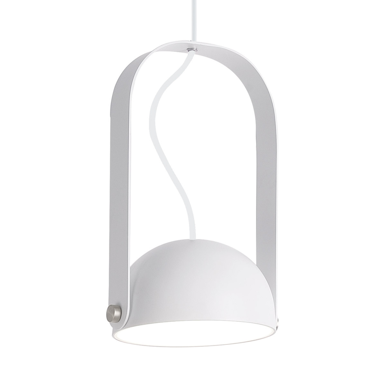 LED-Pendelleuchte Hemi mit schwenkbarem Schirm