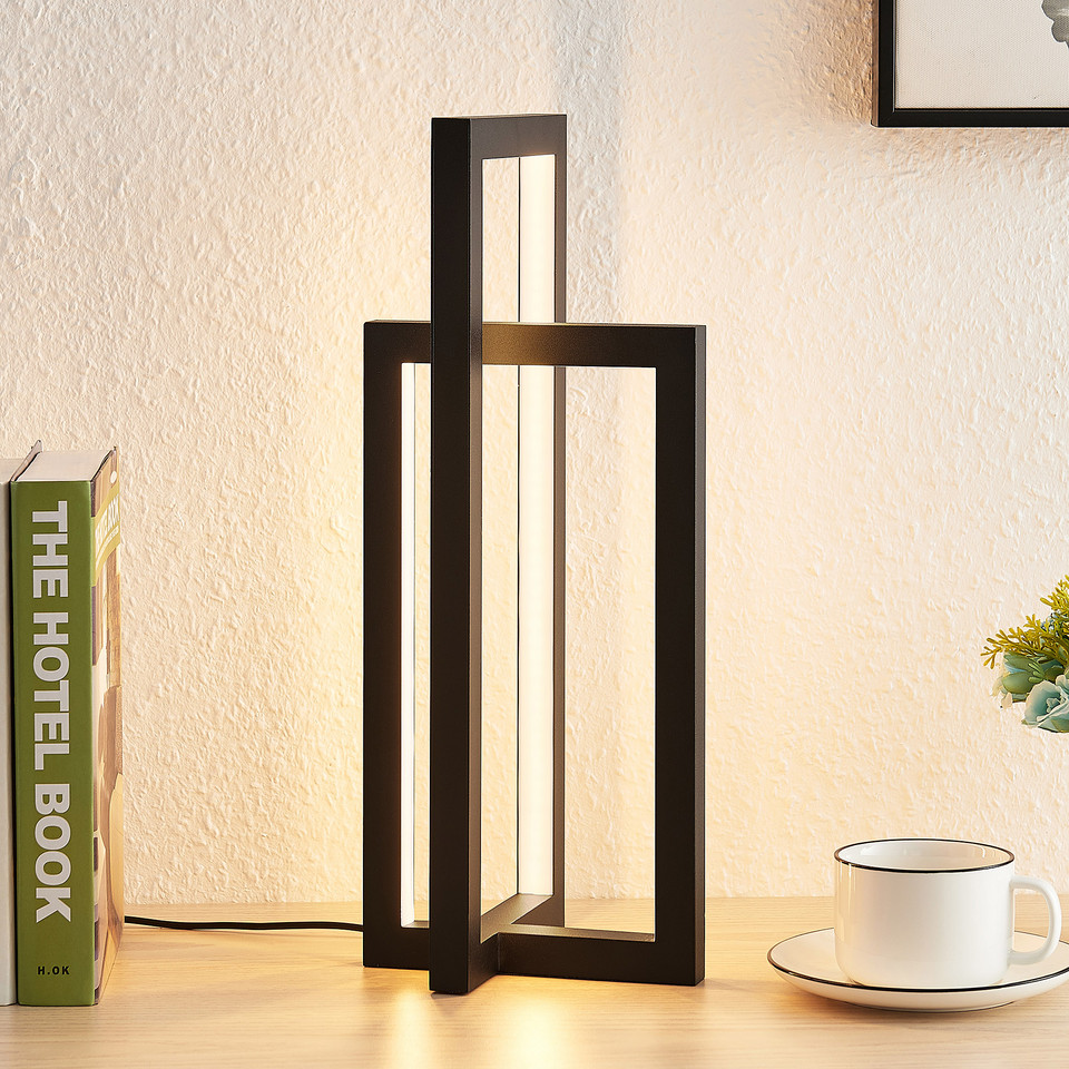 Lucande Hylda LED Bordslampa, svart från Lucande
