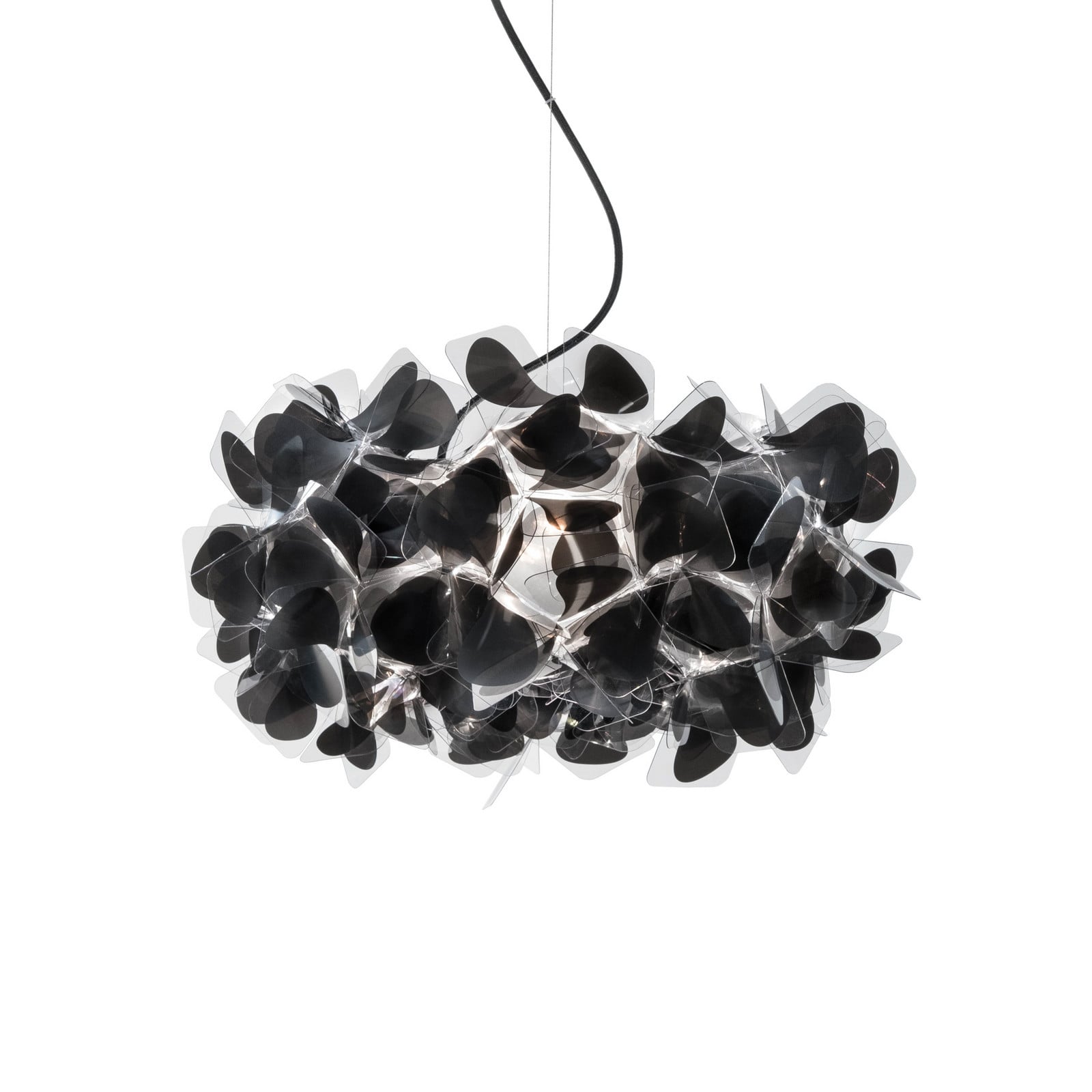Clizia Pendel Mama Non Mama Black/Black Clizia Mama Non Mama Slamp - Stue - Design - Plastik - Med flere lyskilder