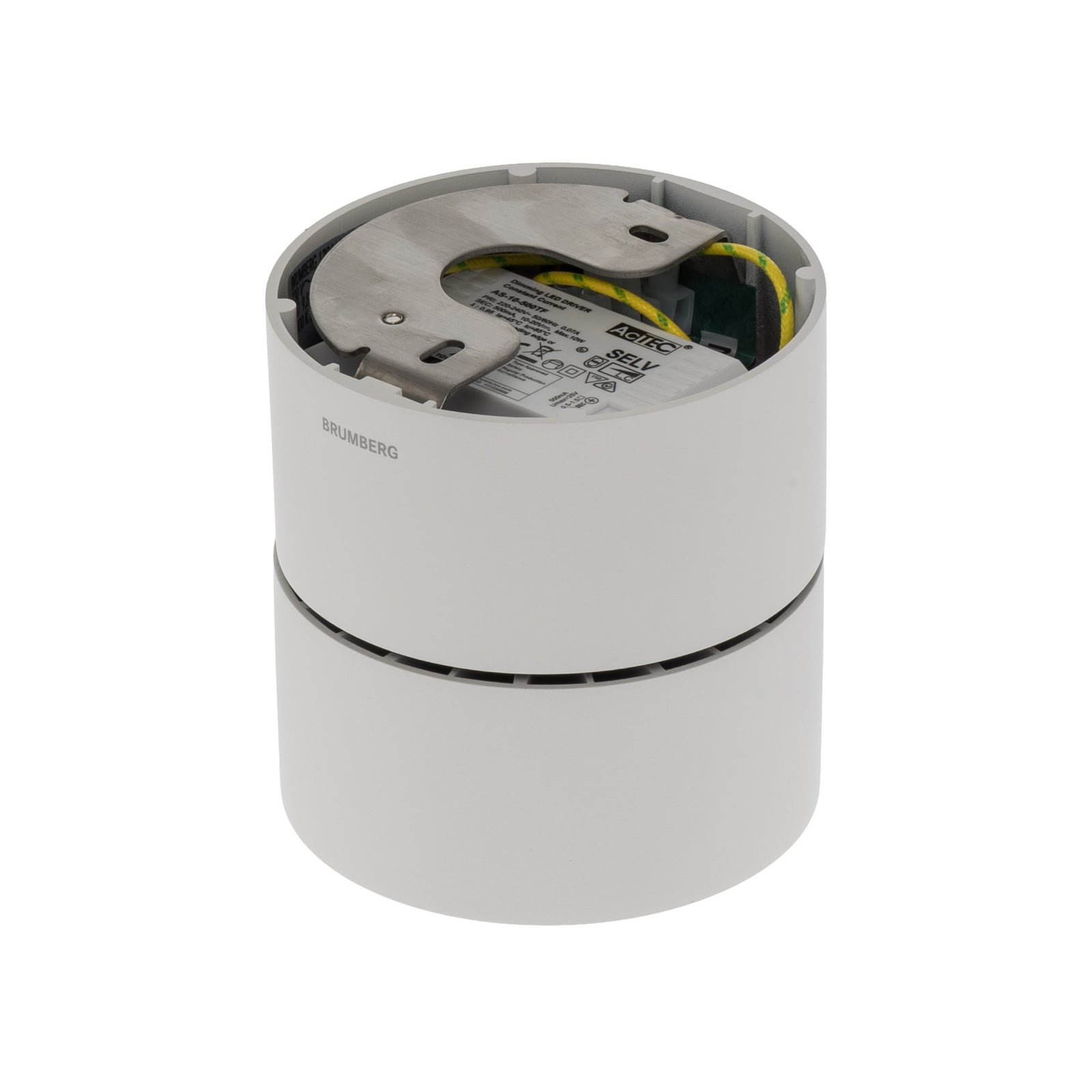 BRUMBERG LED downlight Circle Maxi, Ø 10 cm, white BRUMBERG LED downlight Circle Maxi, Ø 10 cm, white