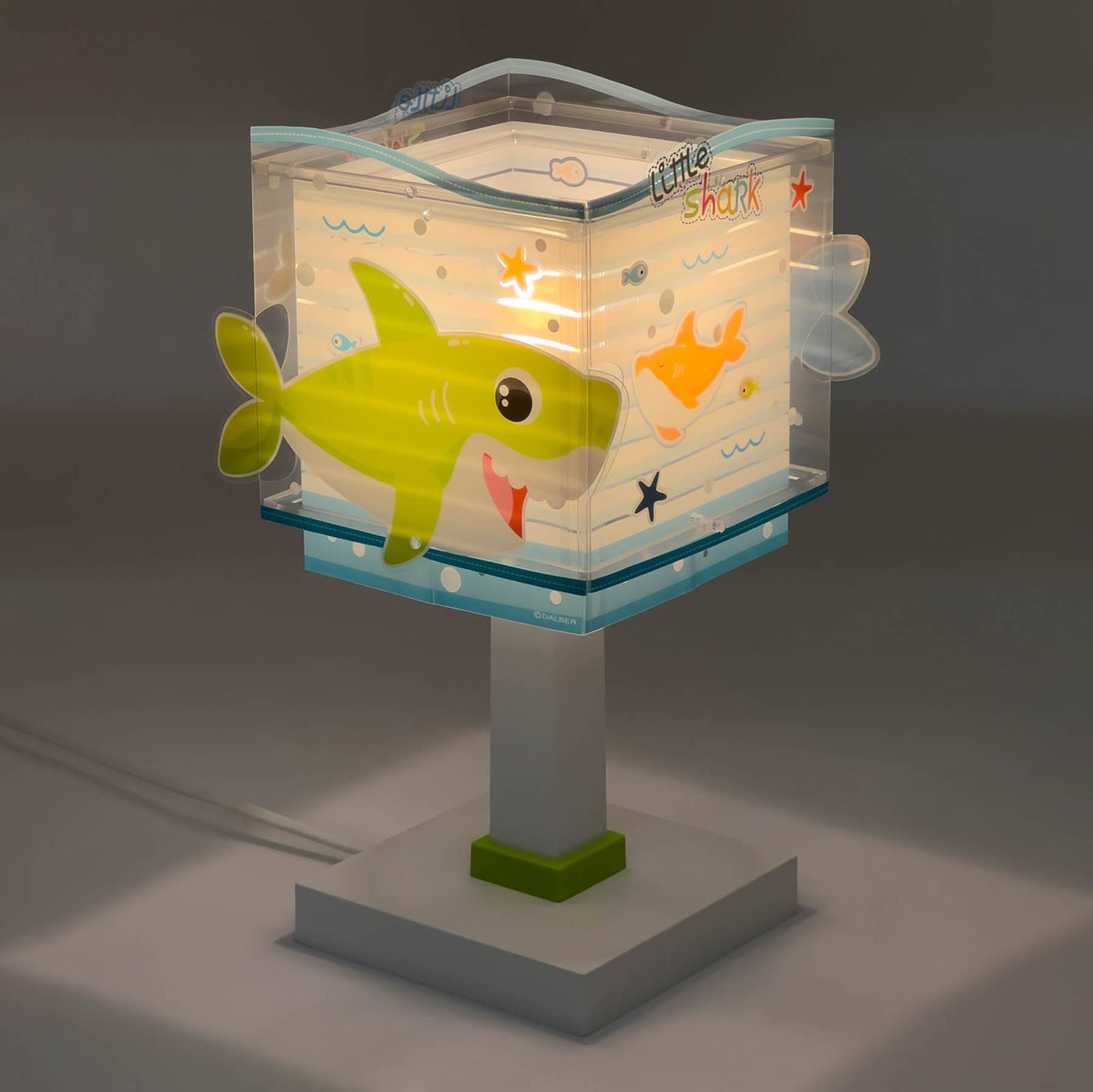 Dalber Little Shark Table Lamp With A Sea Motif