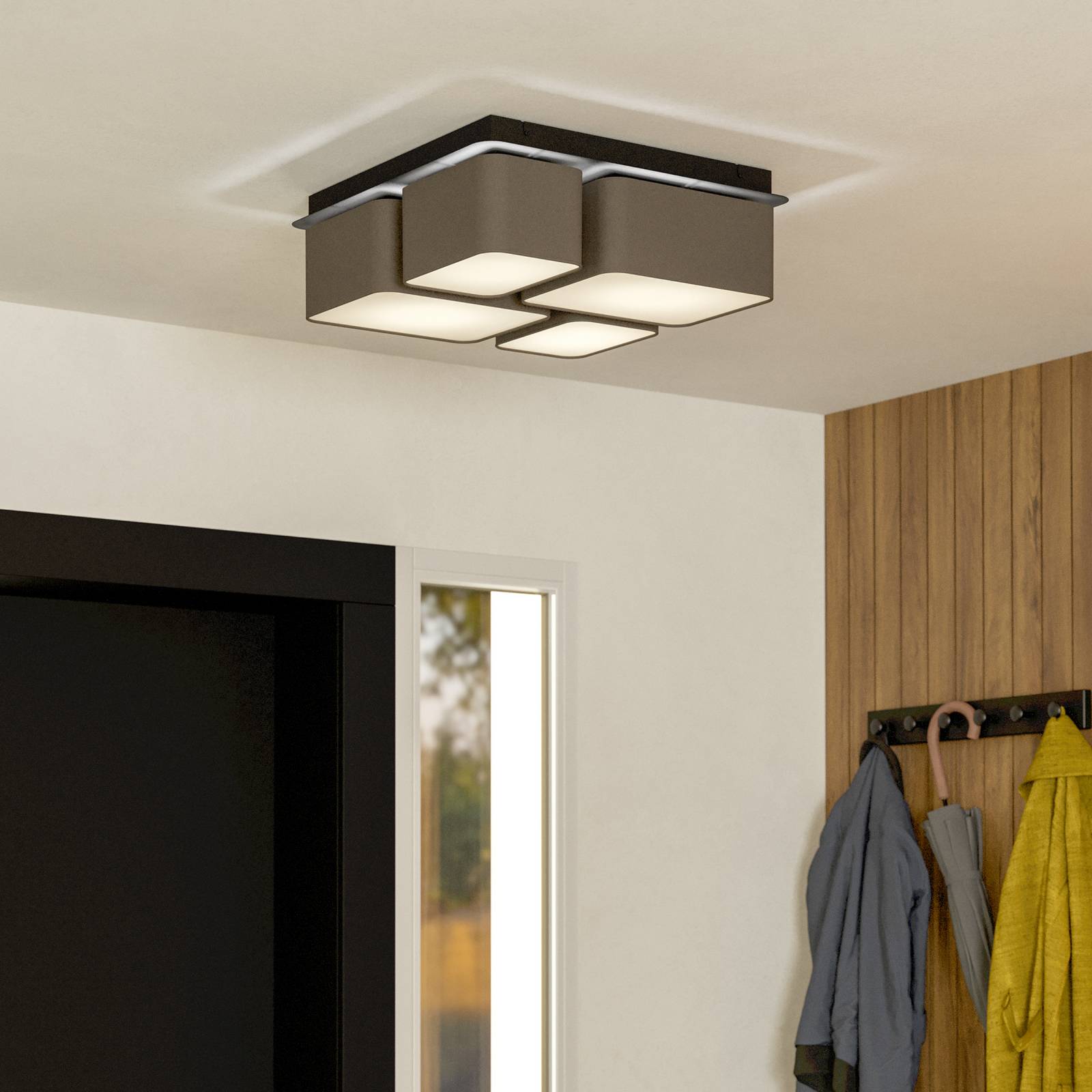 Deckenleuchte Mordazo, vierflammig günstig online kaufen