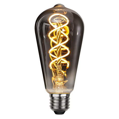 E27 4W 2,100K Heavy Smoke Filament ST64 LED-pære