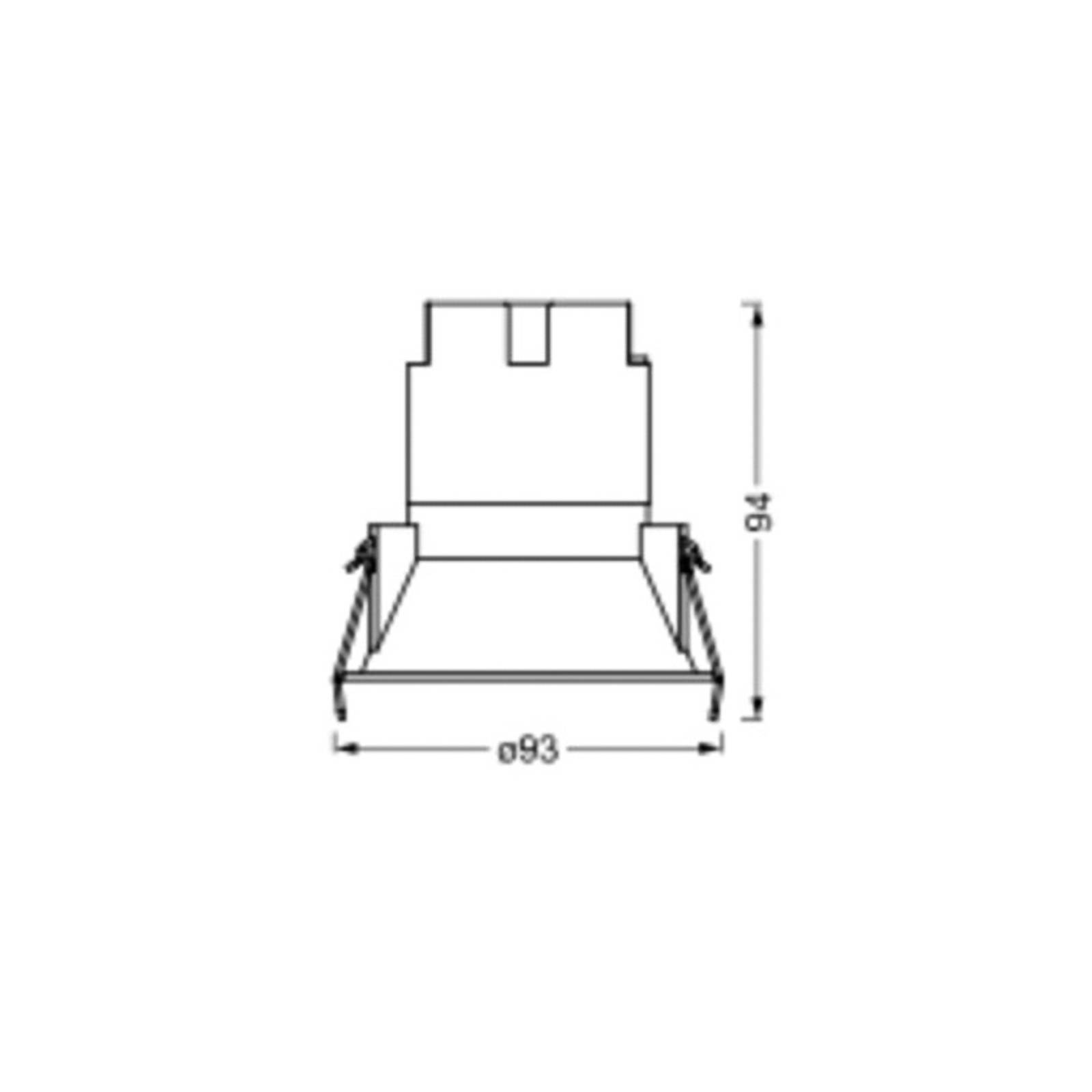 LEDVANCE LEDVANCE Twist LED bodovka Ø9,3cm 840 bílá/bílá