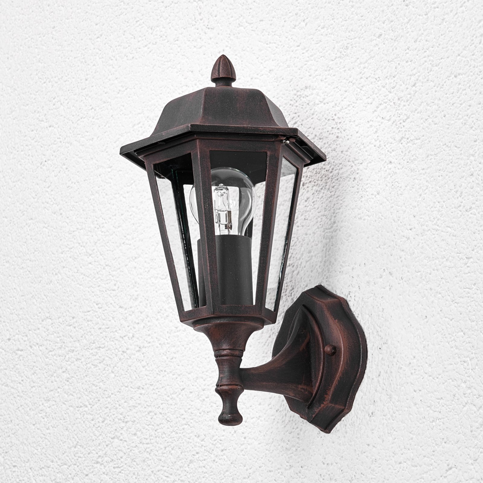 Lamina kültéri fali lámpa, laterna alakú, álló