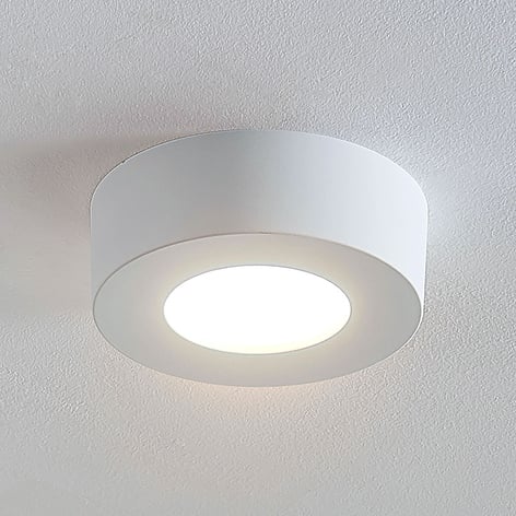 LED-Deckenlampe Marlo weiß 3000K rund 12,8cm