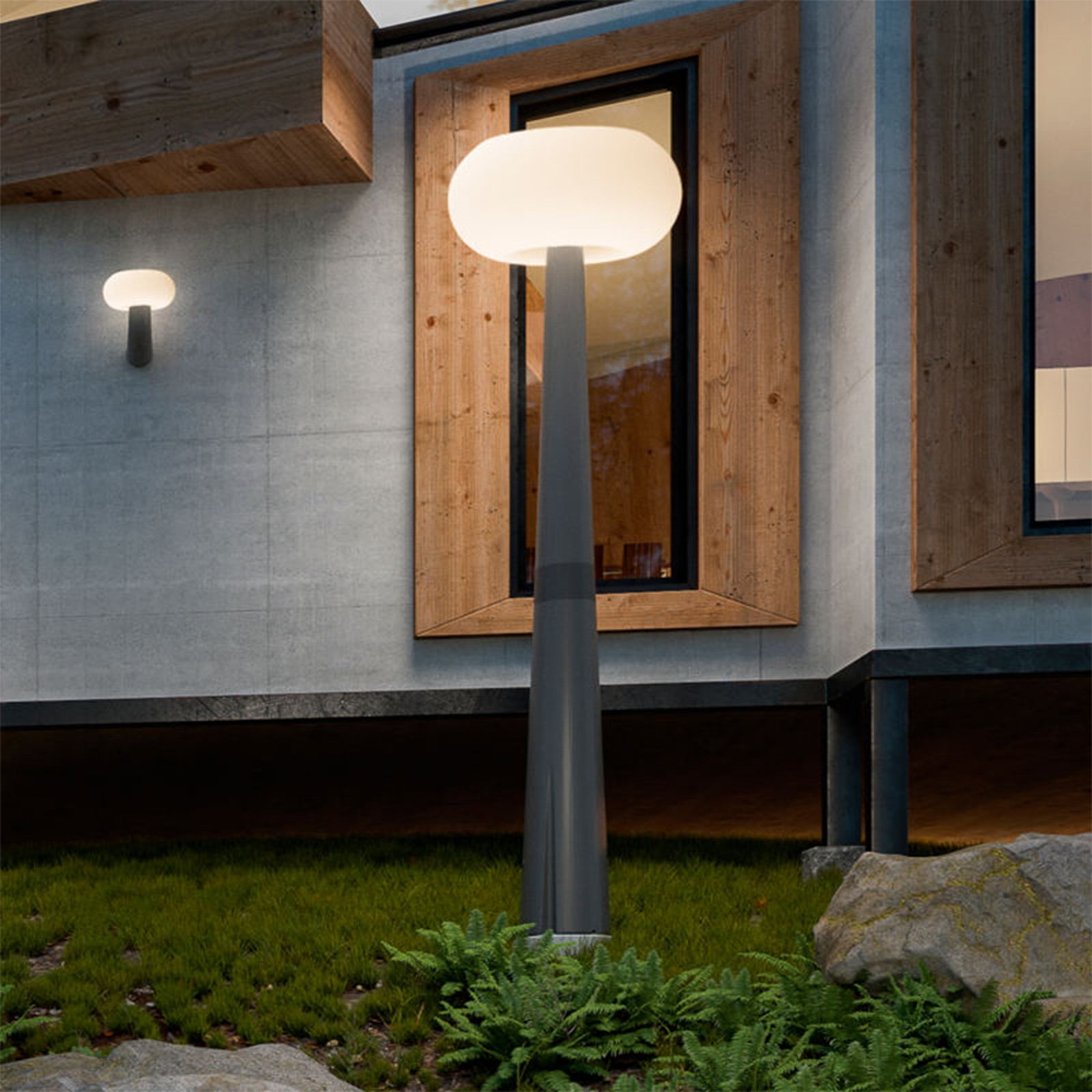 Newgarden LED tuinpadverlichting, hybride solar