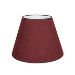 Kap Cone, donkerrood, hoogte 30 cm, textiel
