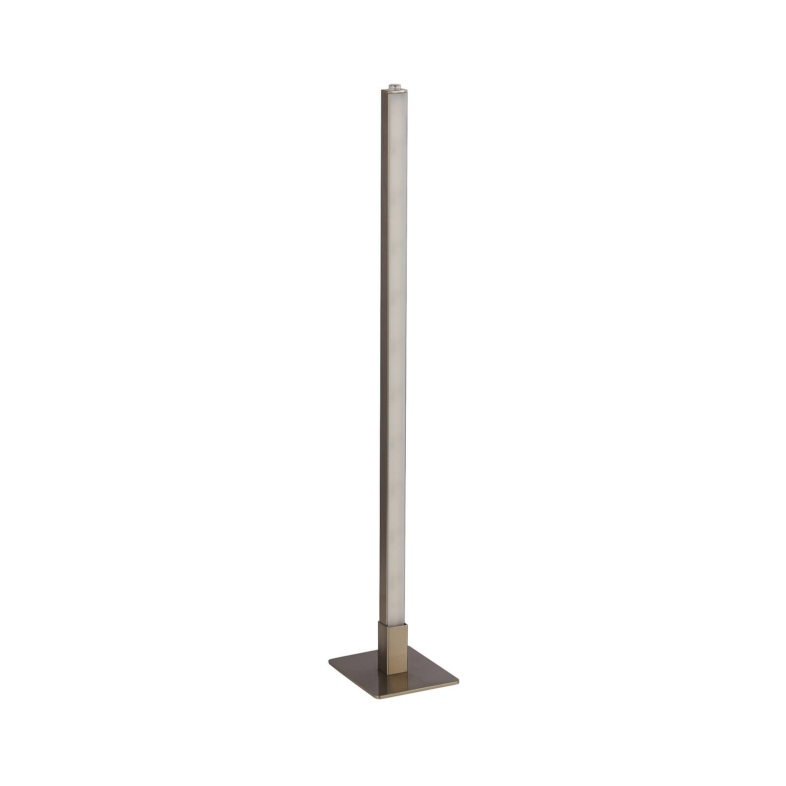 LED-Tischlampe Tribeca silber opalweiß Metall CCT 50 cm