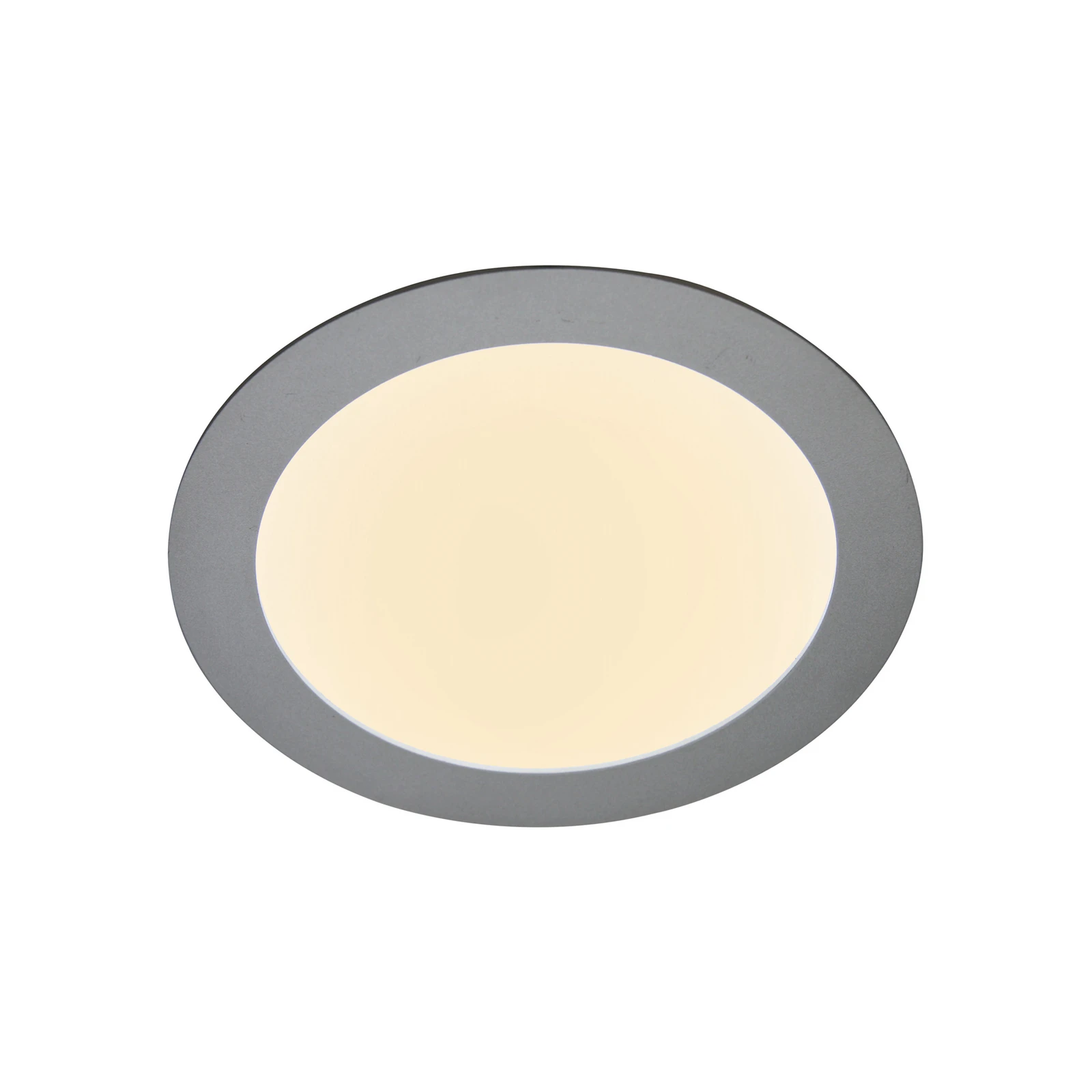 LED-inbyggnadspanel 27636, plan, rund, 12 W